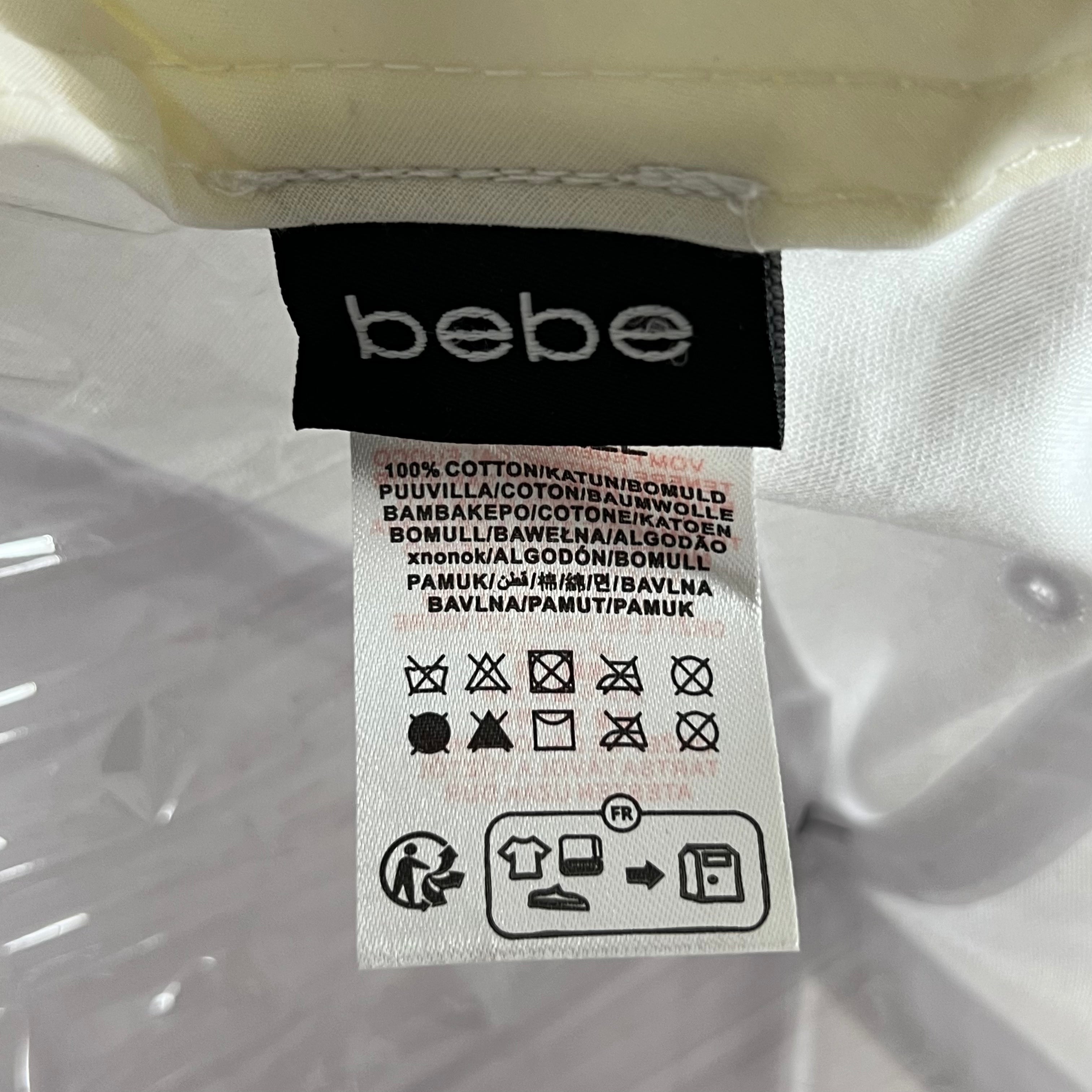 BEBE LOGO BASEBALL CAP
