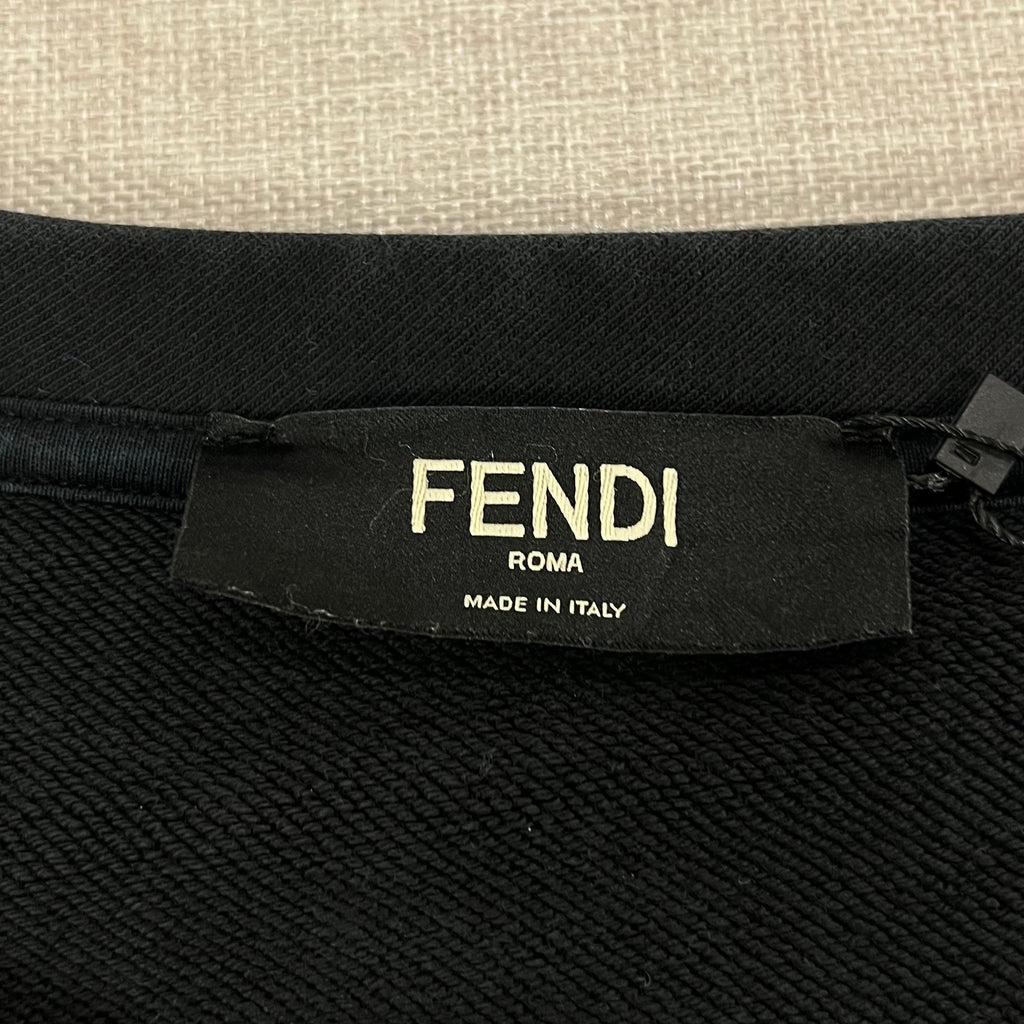 FENDI LOGO TAPE SWEATSHIRT