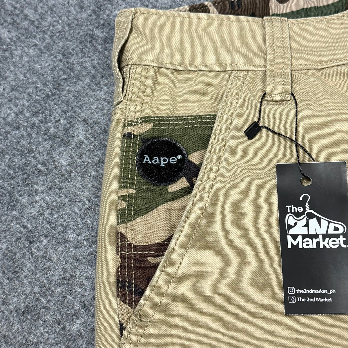 AAPE Y2K CARGO SHORT