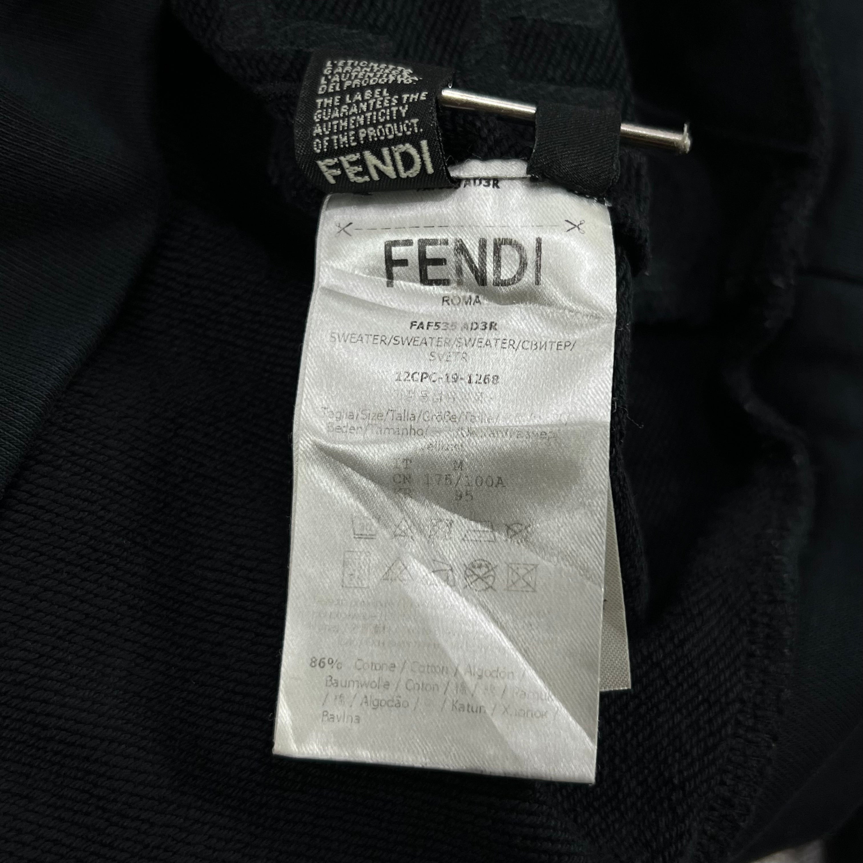 FENDI LOGO TAPE SWEATSHIRT