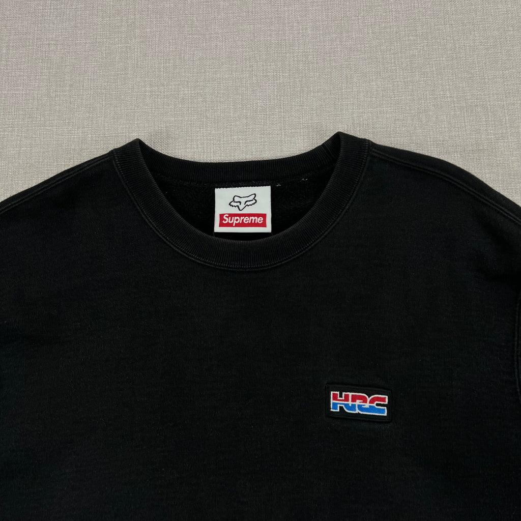 SUPREME X HONDA X FOX RACING CREWNECK SWEATSHIRT