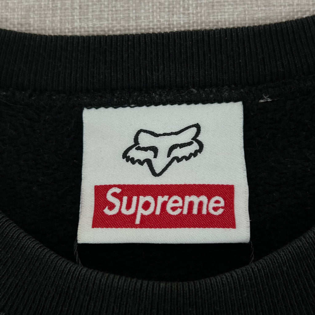 SUPREME X HONDA X FOX RACING CREWNECK SWEATSHIRT