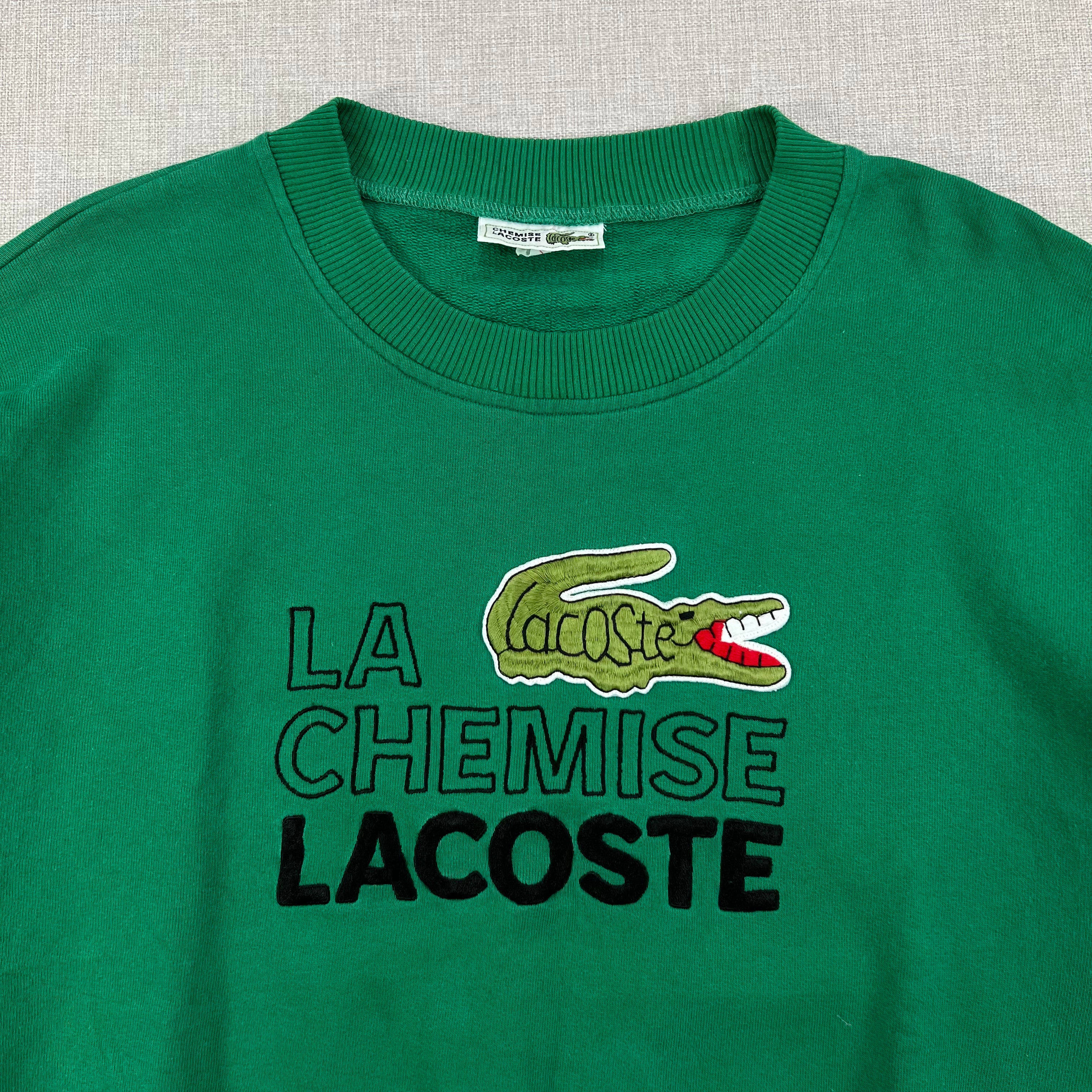 VINTAGE 90'S LACOSTE "LA CHEMISE" SWEATSHIRT
