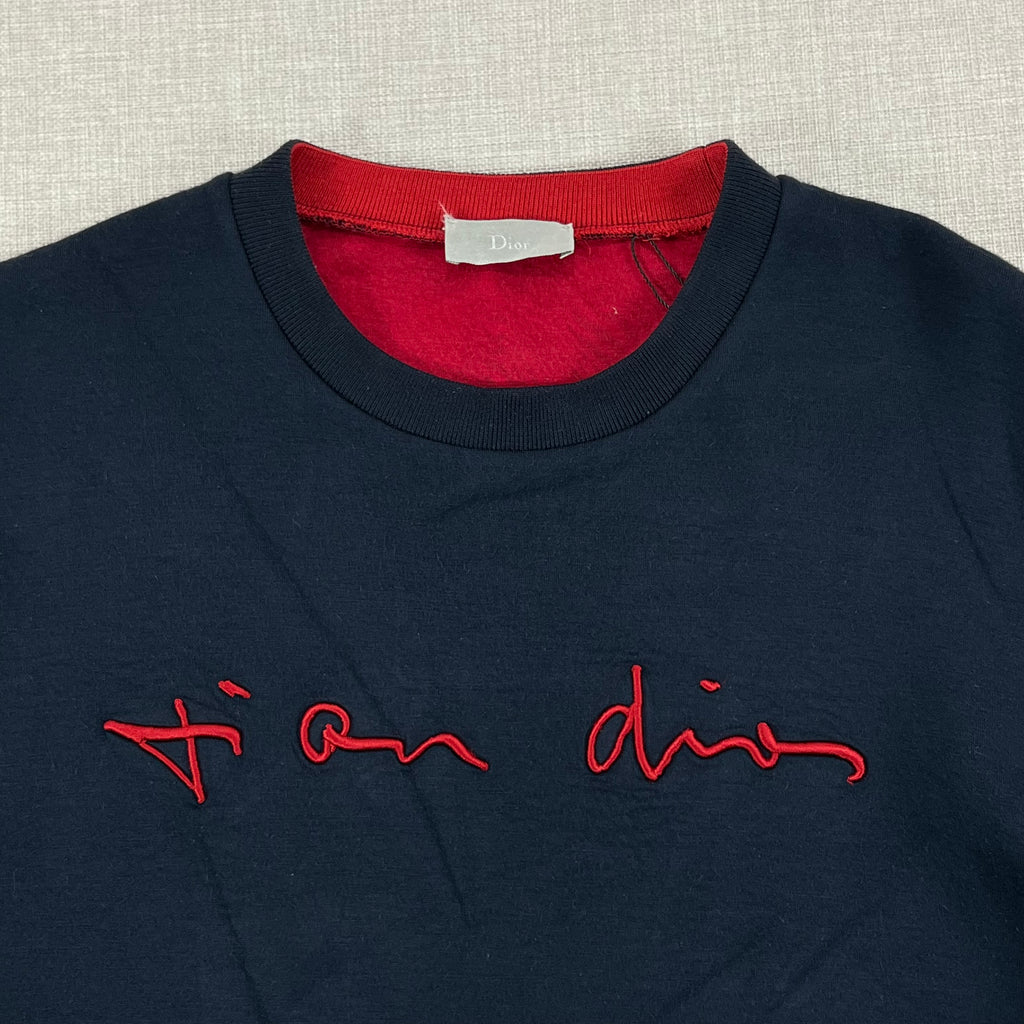 DIOR HOMME NAVY SWEATSHIRT