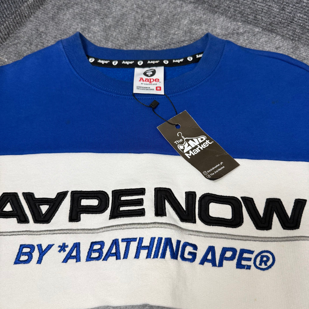 AAPE 3TONE SWEATSHIRT