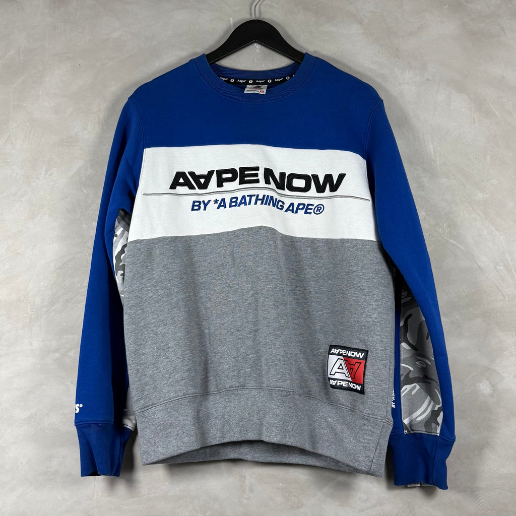AAPE 3TONE SWEATSHIRT