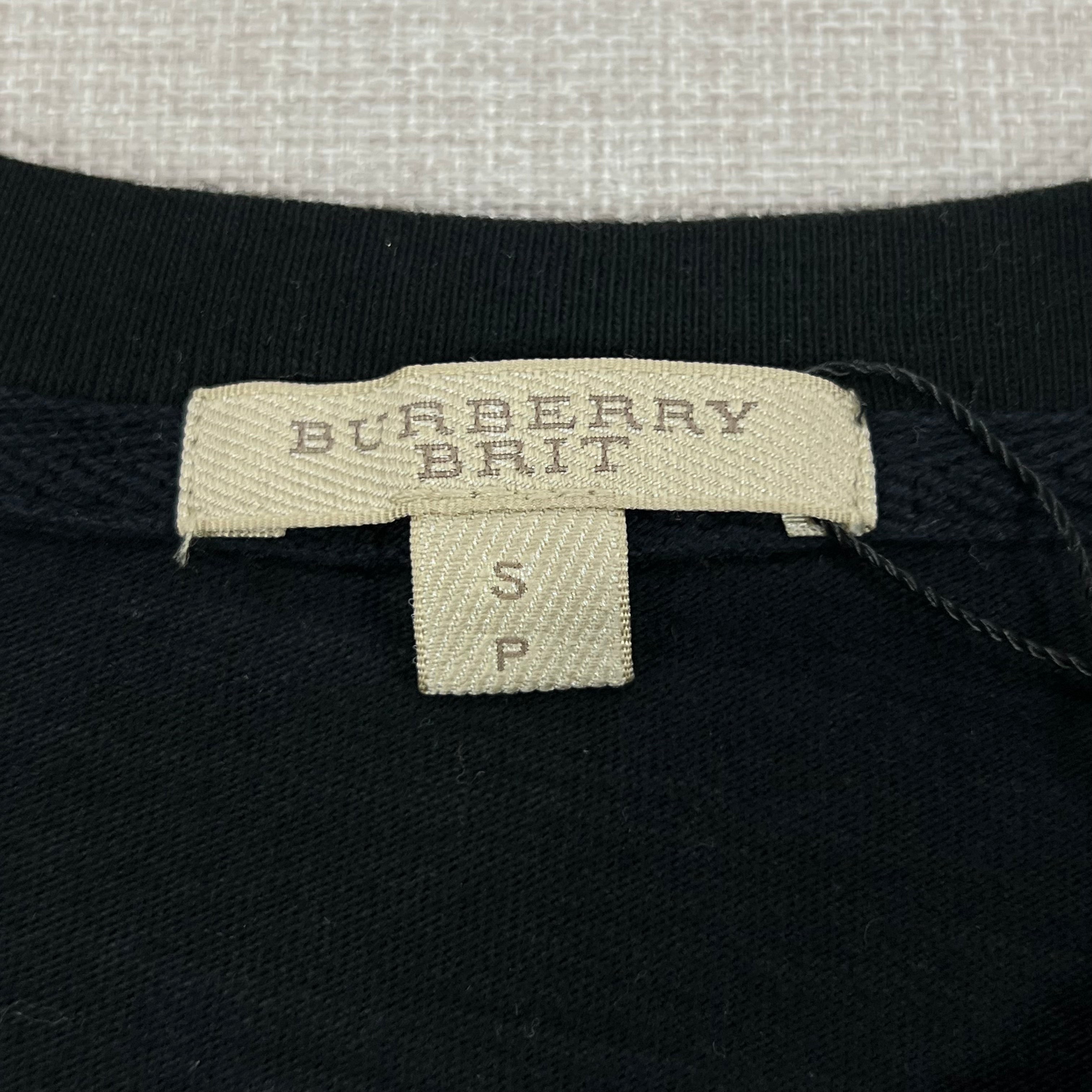 BURBERRY BRIT LOGO SWEATSHIRT