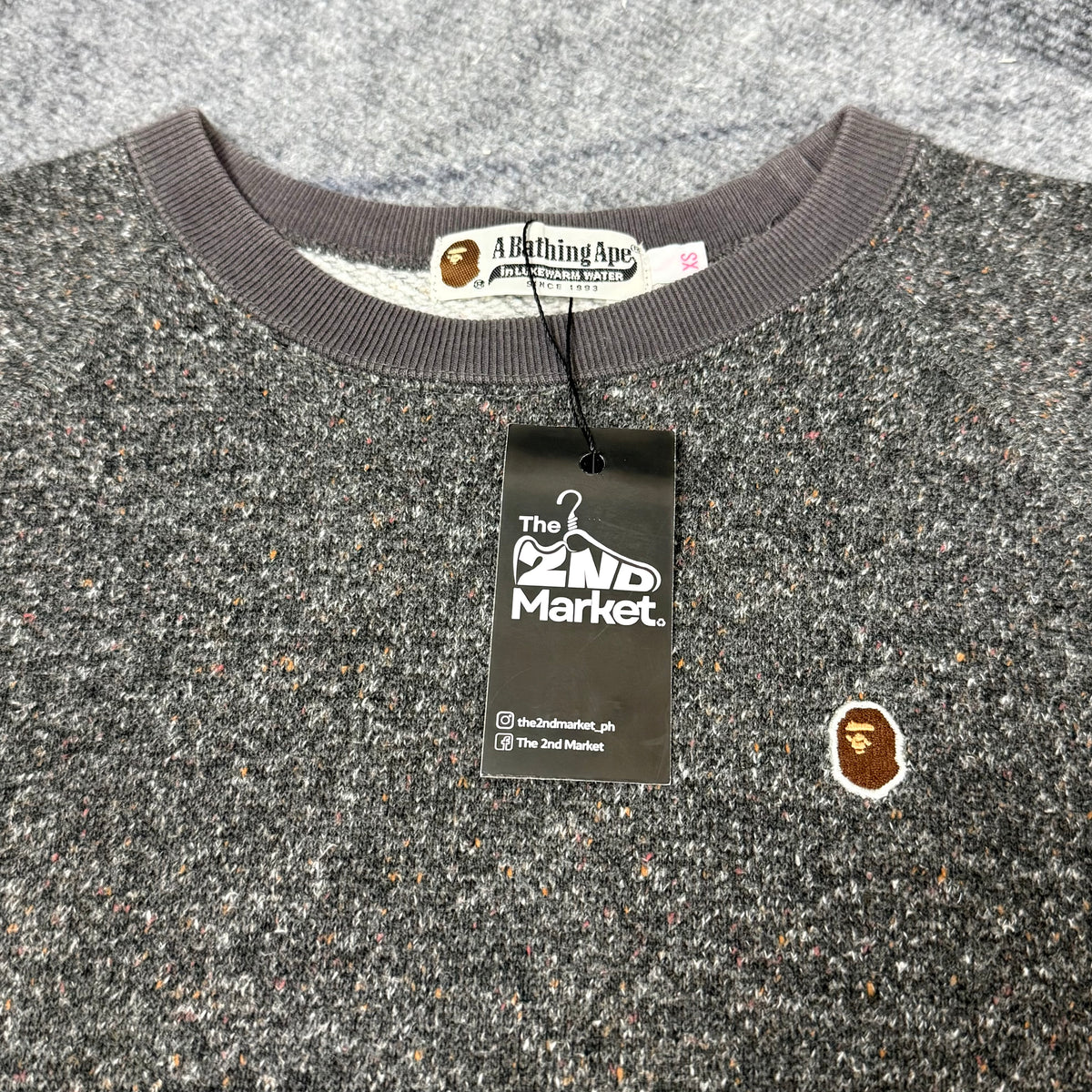 BAPE SMALL LOGO SWEATSHIRT