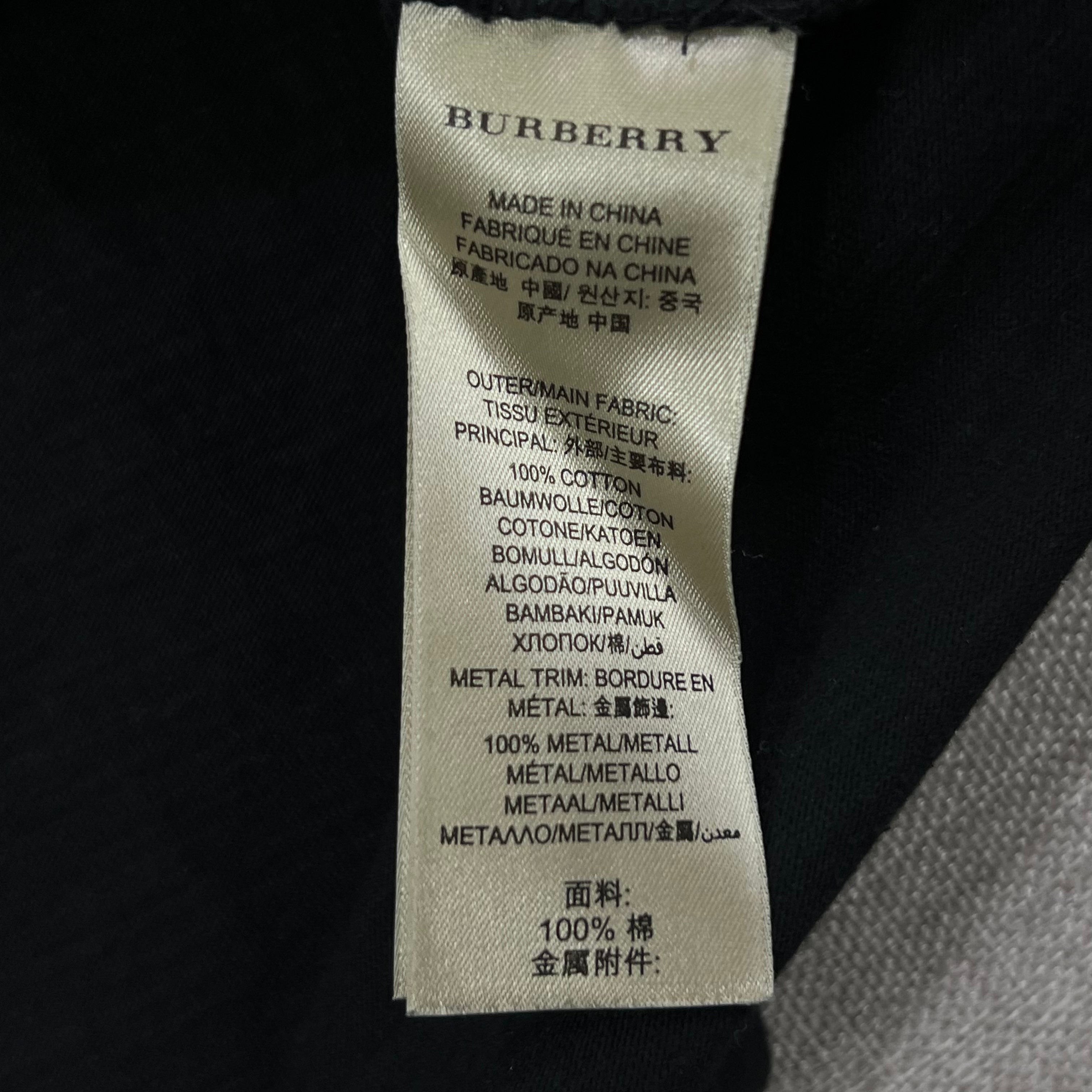 BURBERRY BRIT LOGO SWEATSHIRT