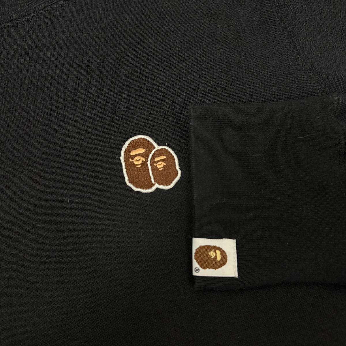BAPE DOUBLE LOGO SWEATSHIRT