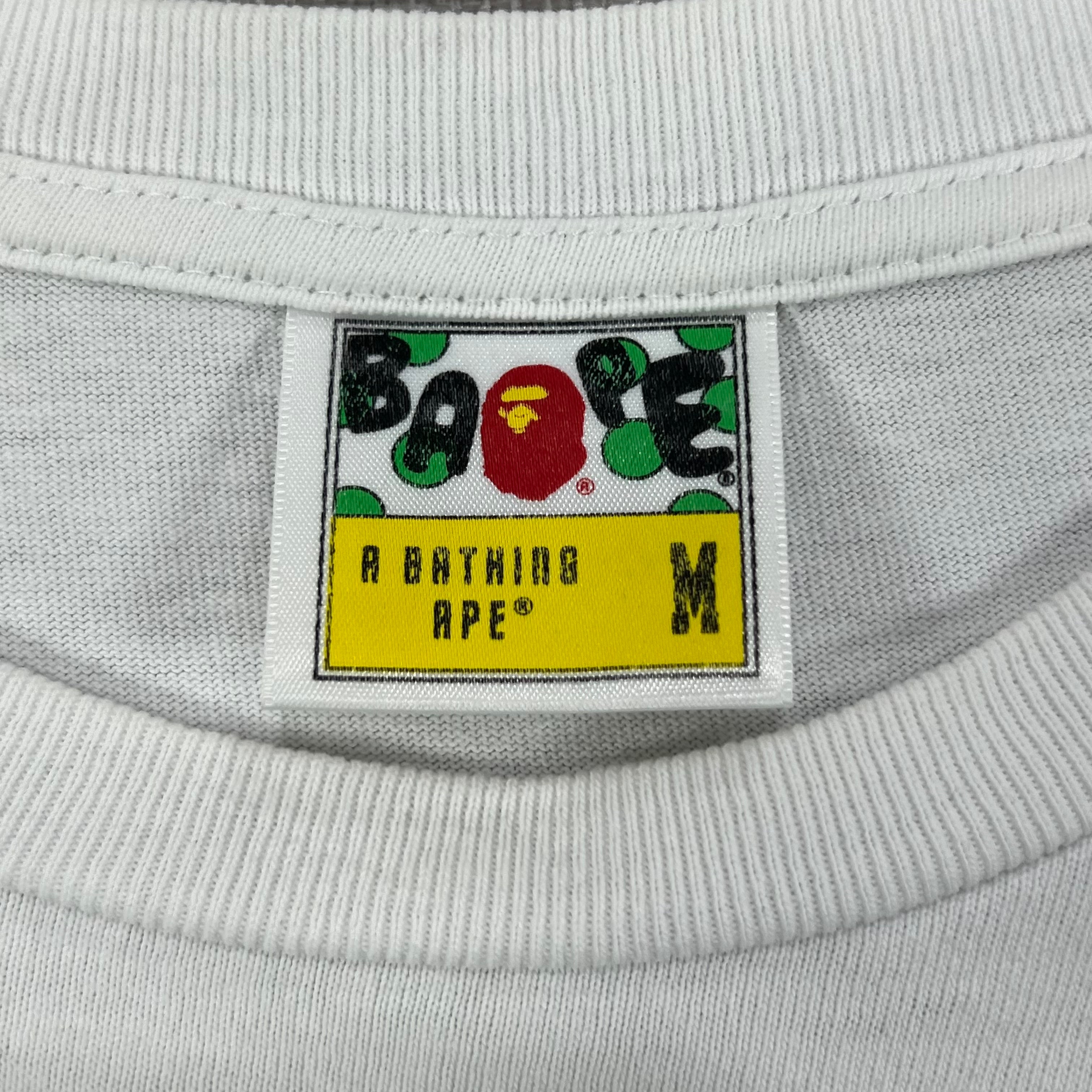 BAPE GRAPHIC TIE-DYE COLLEGE TEE