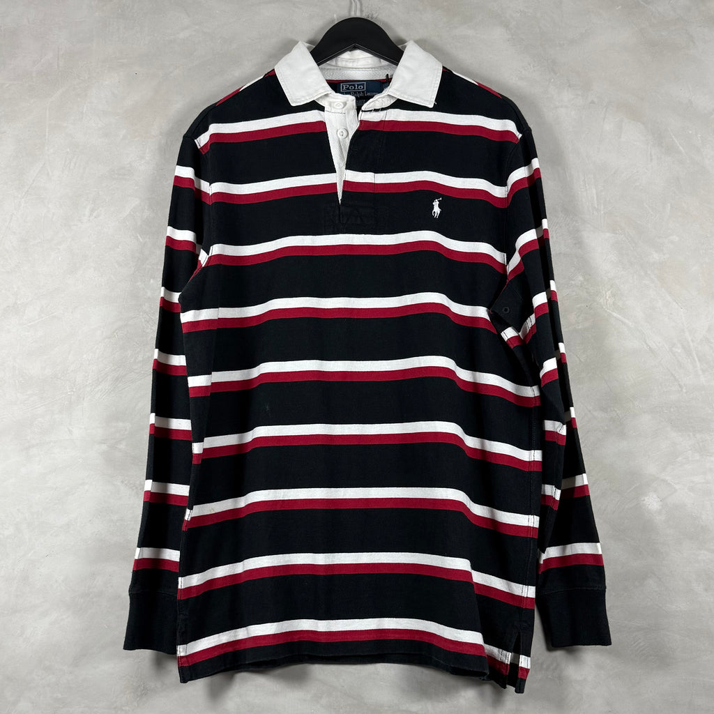RALPH LAUREN STRIPE POLO LONGSLEEVE