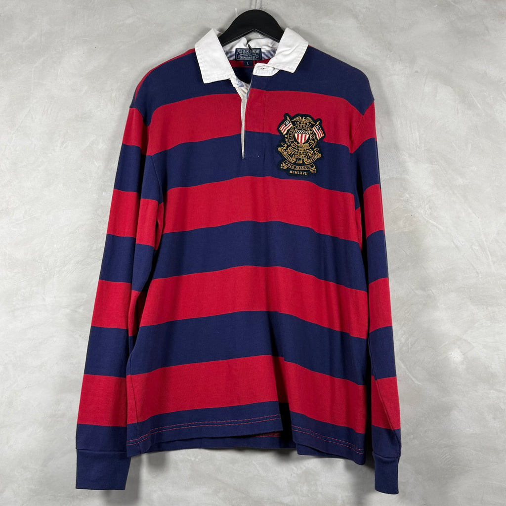 RALPH LAUREN STRIPE POLO LONGSLEEVE