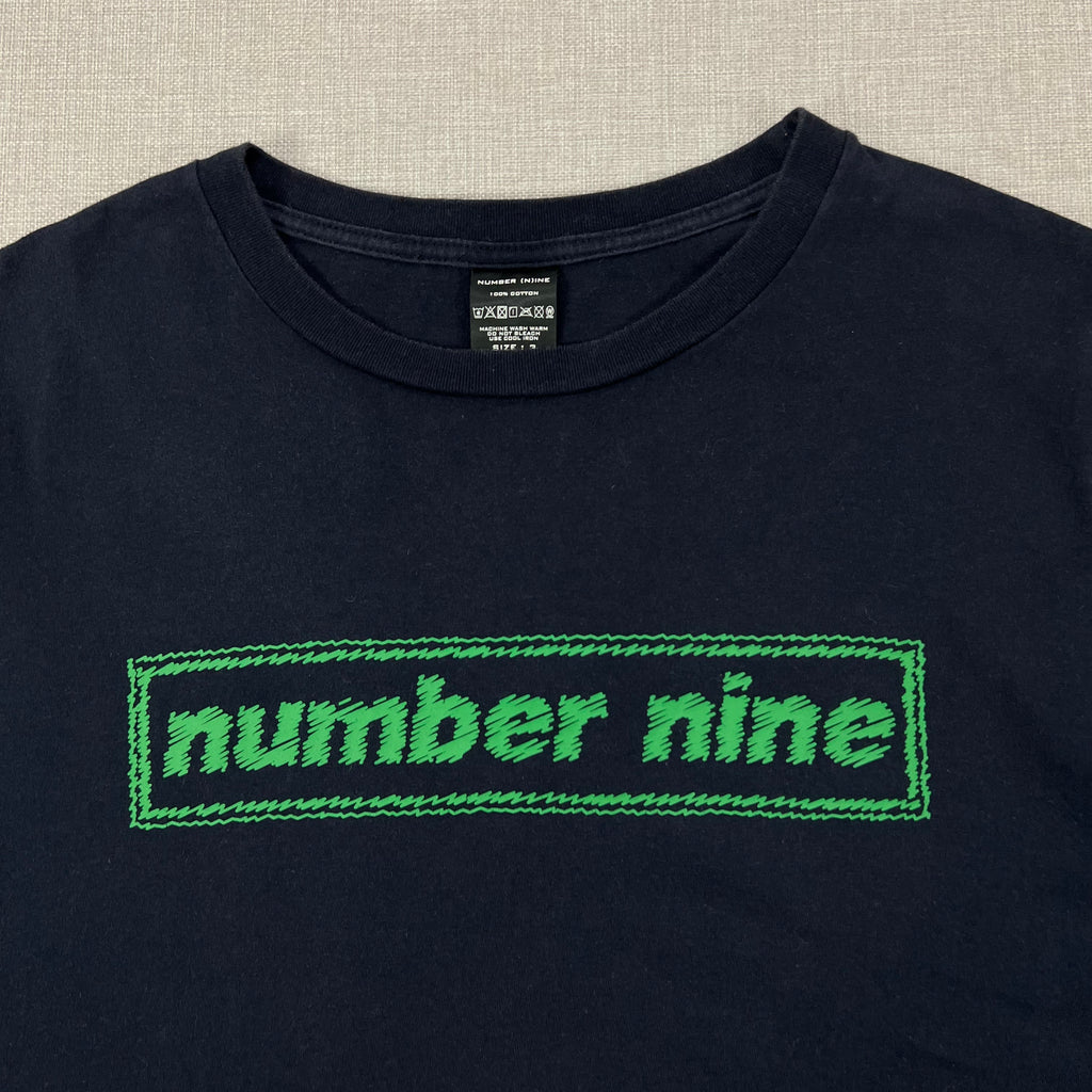 NUMBER (N)INE BOX LOGO TEE