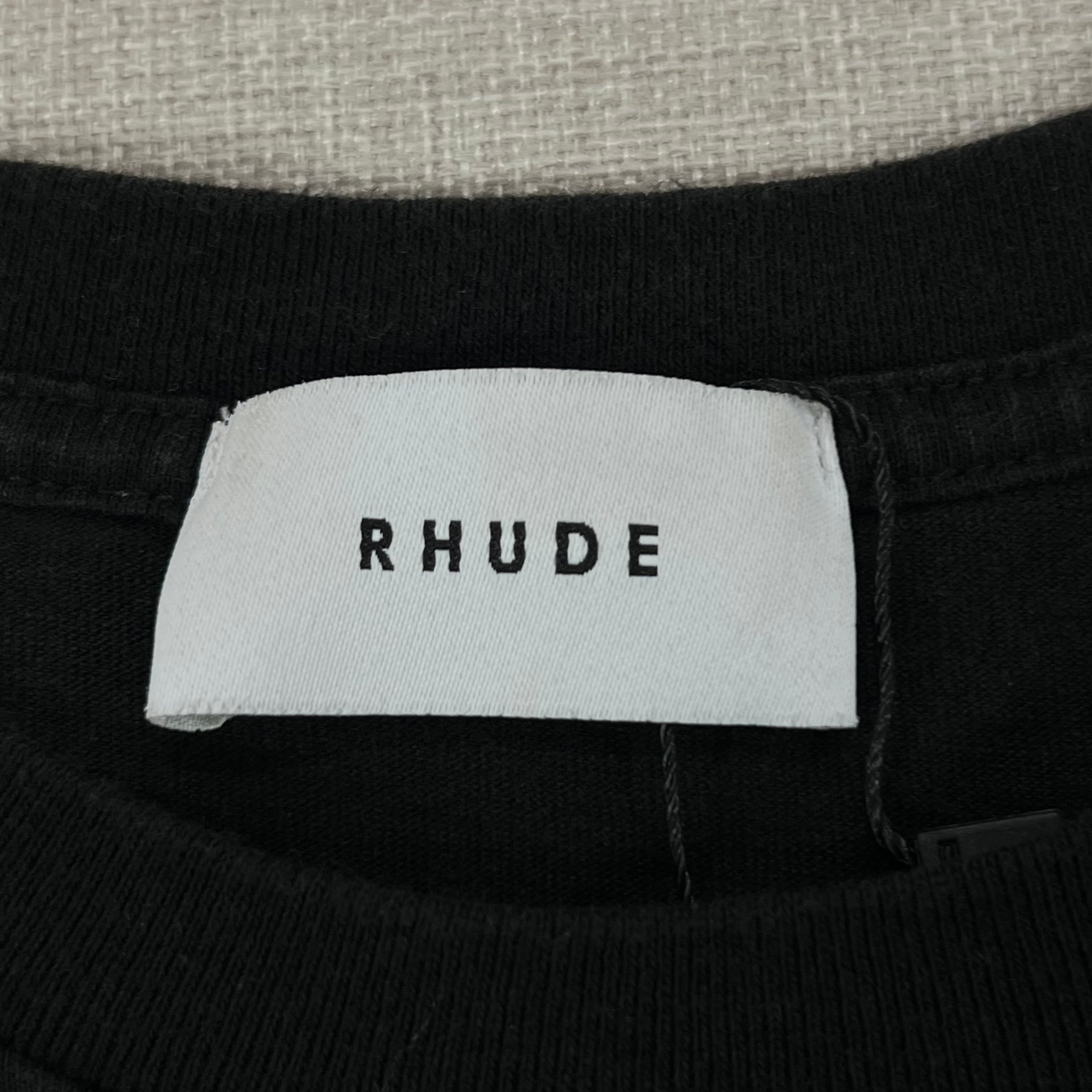RHUDE X LESSONS EAGLE TEE