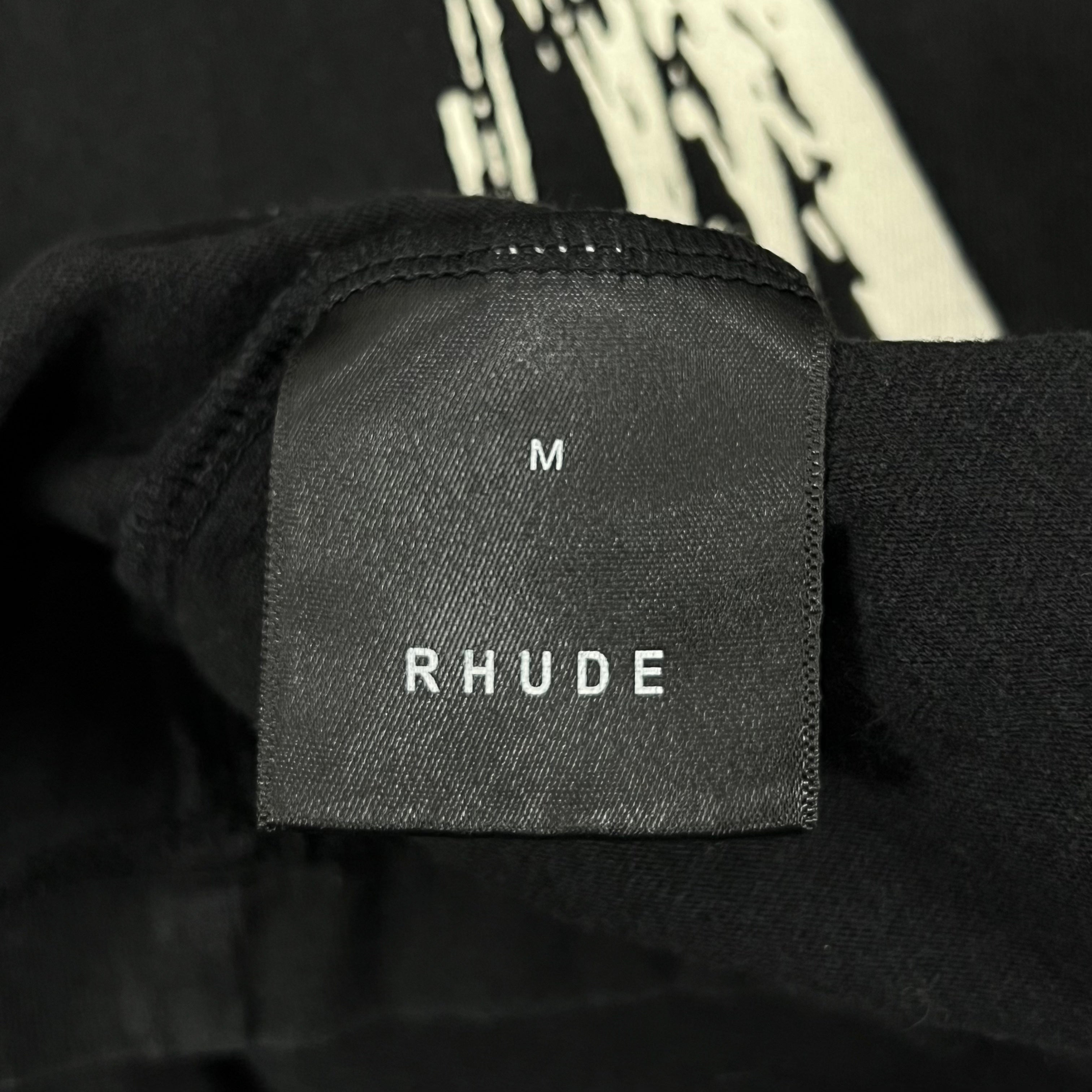 RHUDE X LESSONS EAGLE TEE