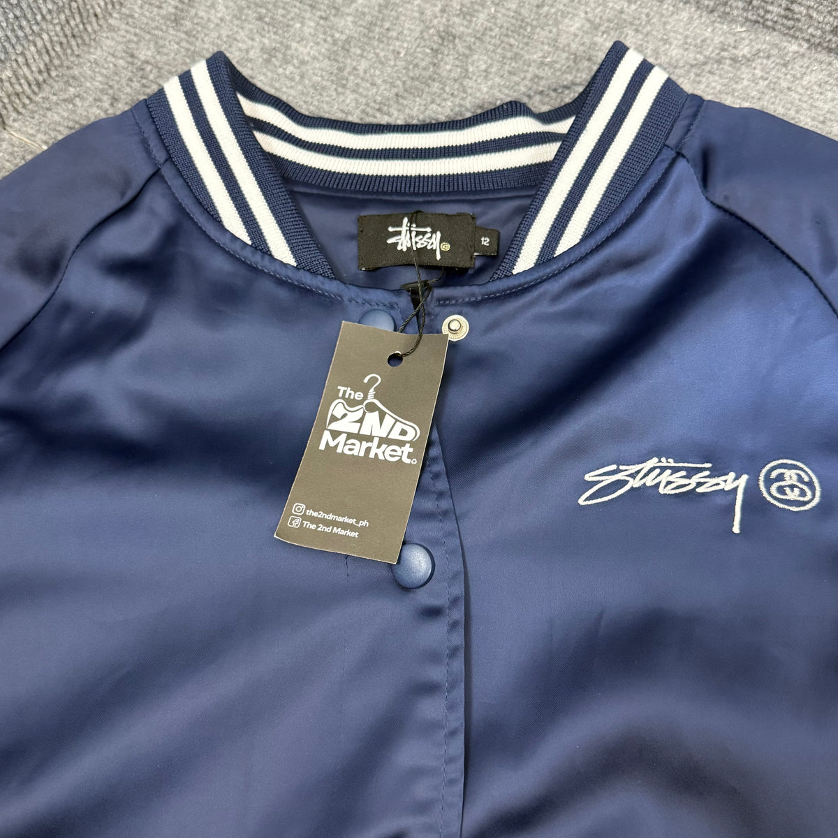 STUSSY VARSITY JACKET
