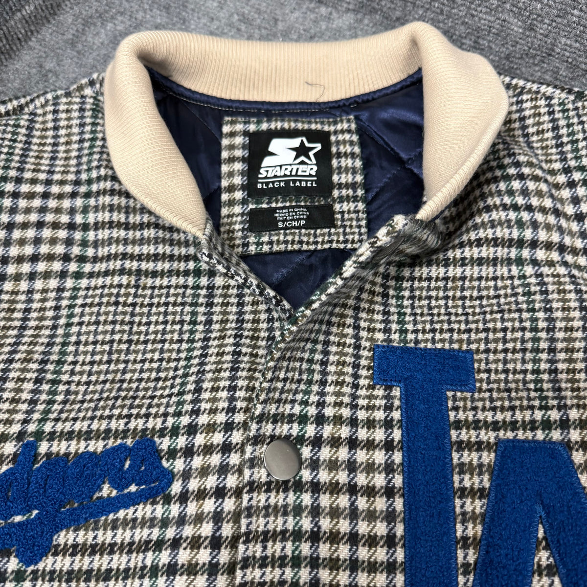 STARTER  VARSITY LEATHER JACKET