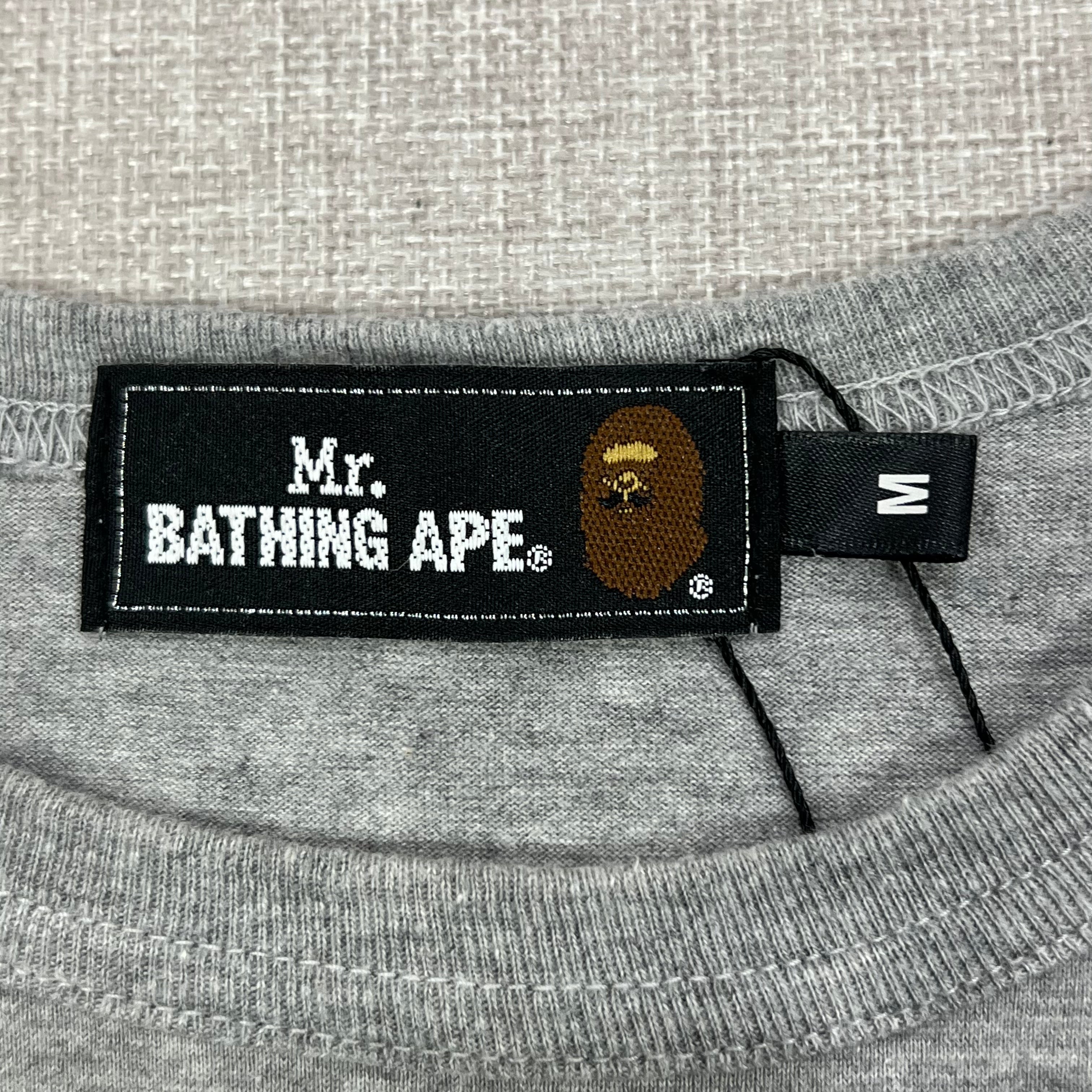MR. BATHING APE CREWNECK TEE