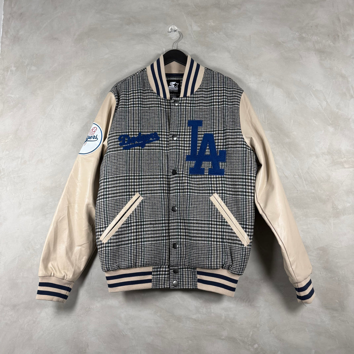 STARTER  VARSITY LEATHER JACKET
