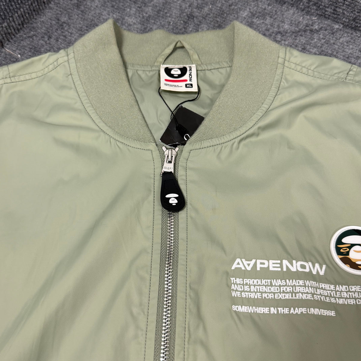 AAPE VARSITY JACKET