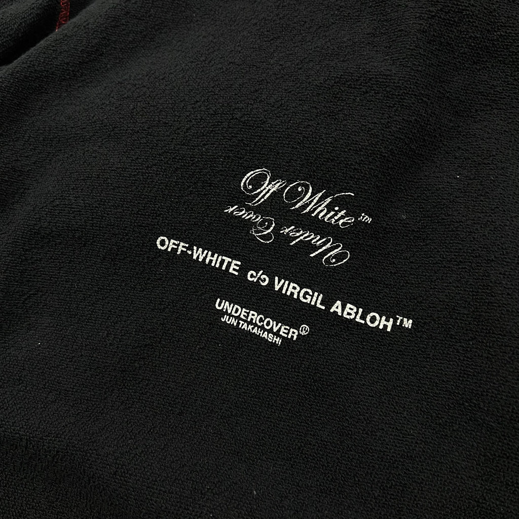 OFF-WHITE X UNDERCOVER SKELETON RVRS HOODIE (REVERSIBLE)