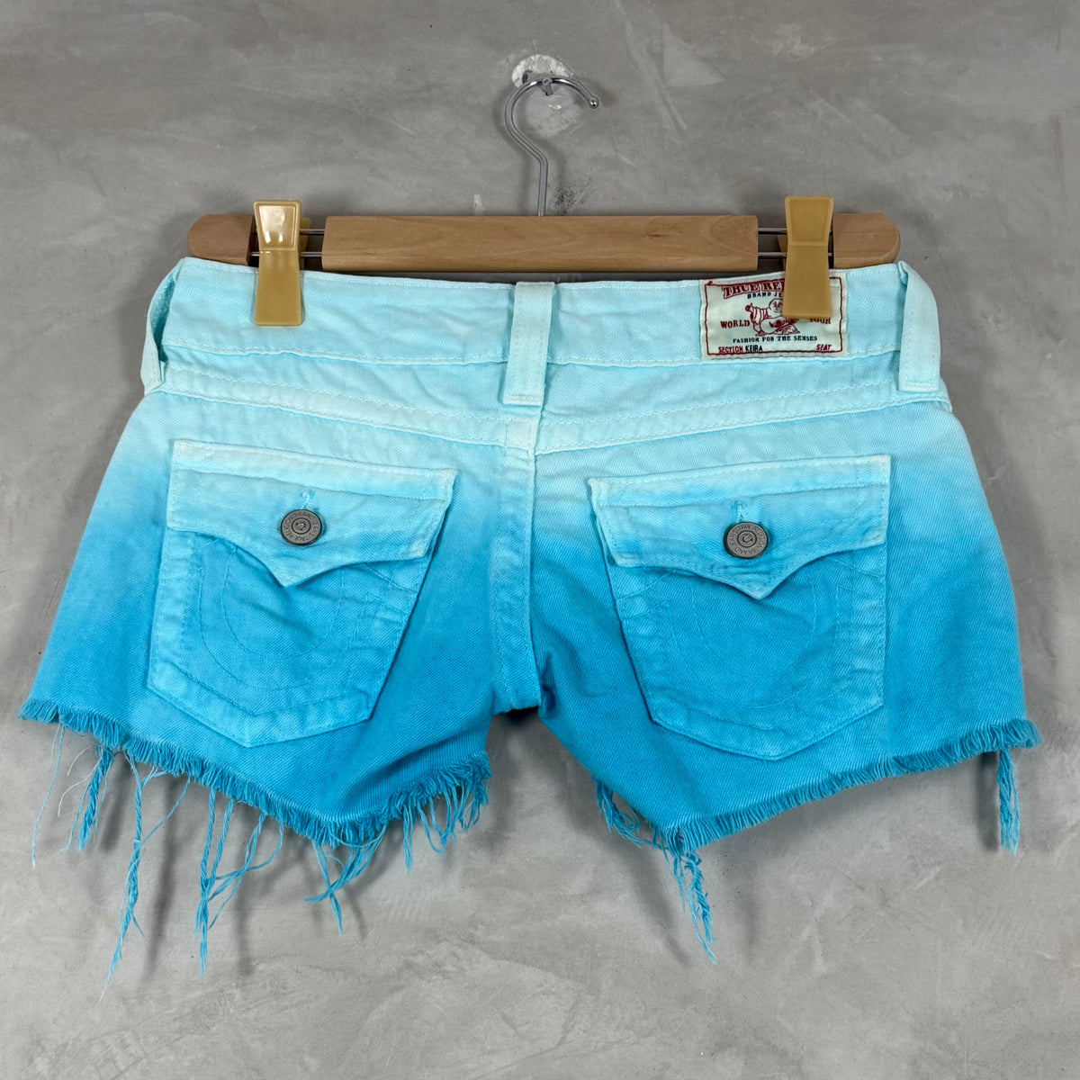 TRUE RELIGION DENIM SHORT