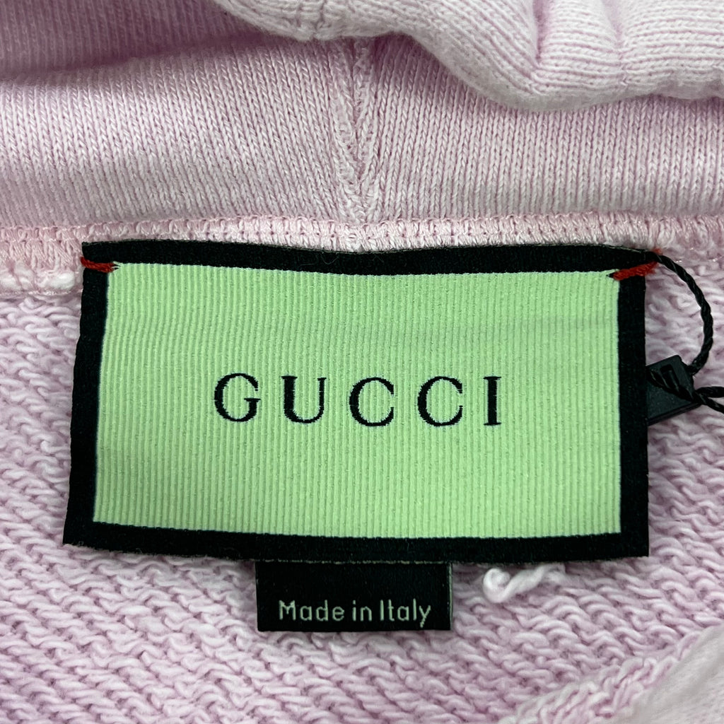 GUCCI PINK APPLE GRAPHIC HOODIE