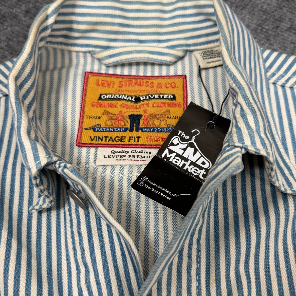 LEVI'S VINTAGE STRIPE JACKET