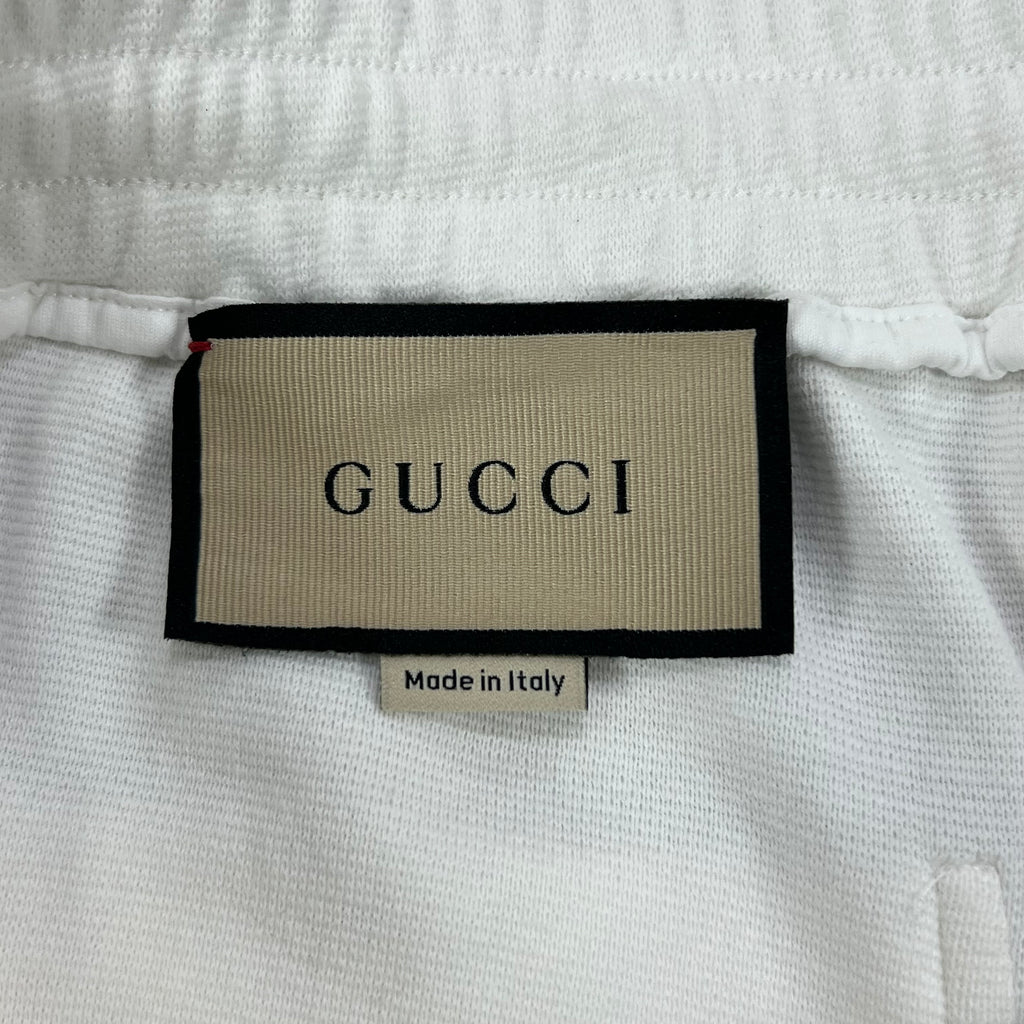 GUCCI WHITE COTTON SHORTS
