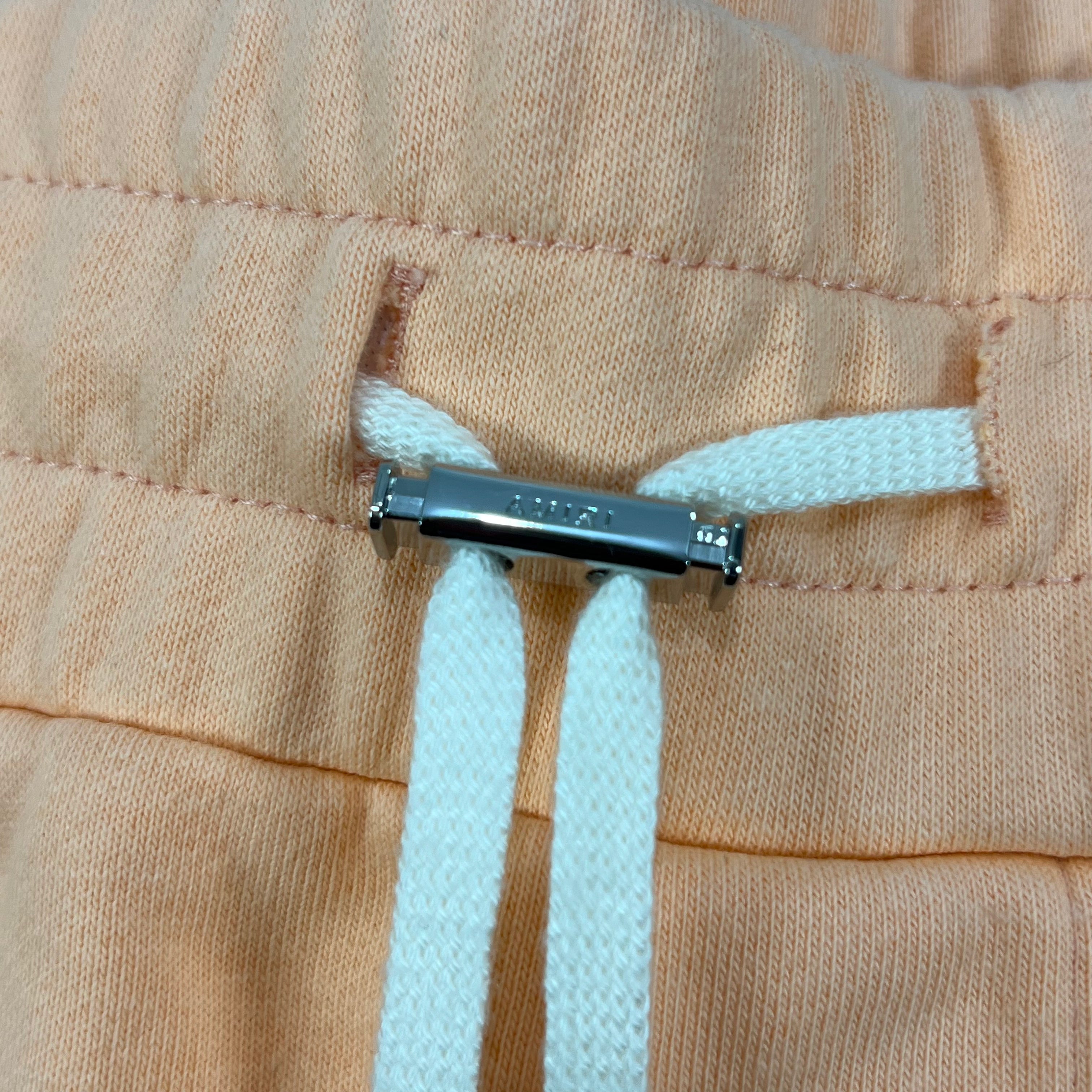 AMIRI M.A. BAR  PEACH SWEATSHORTS