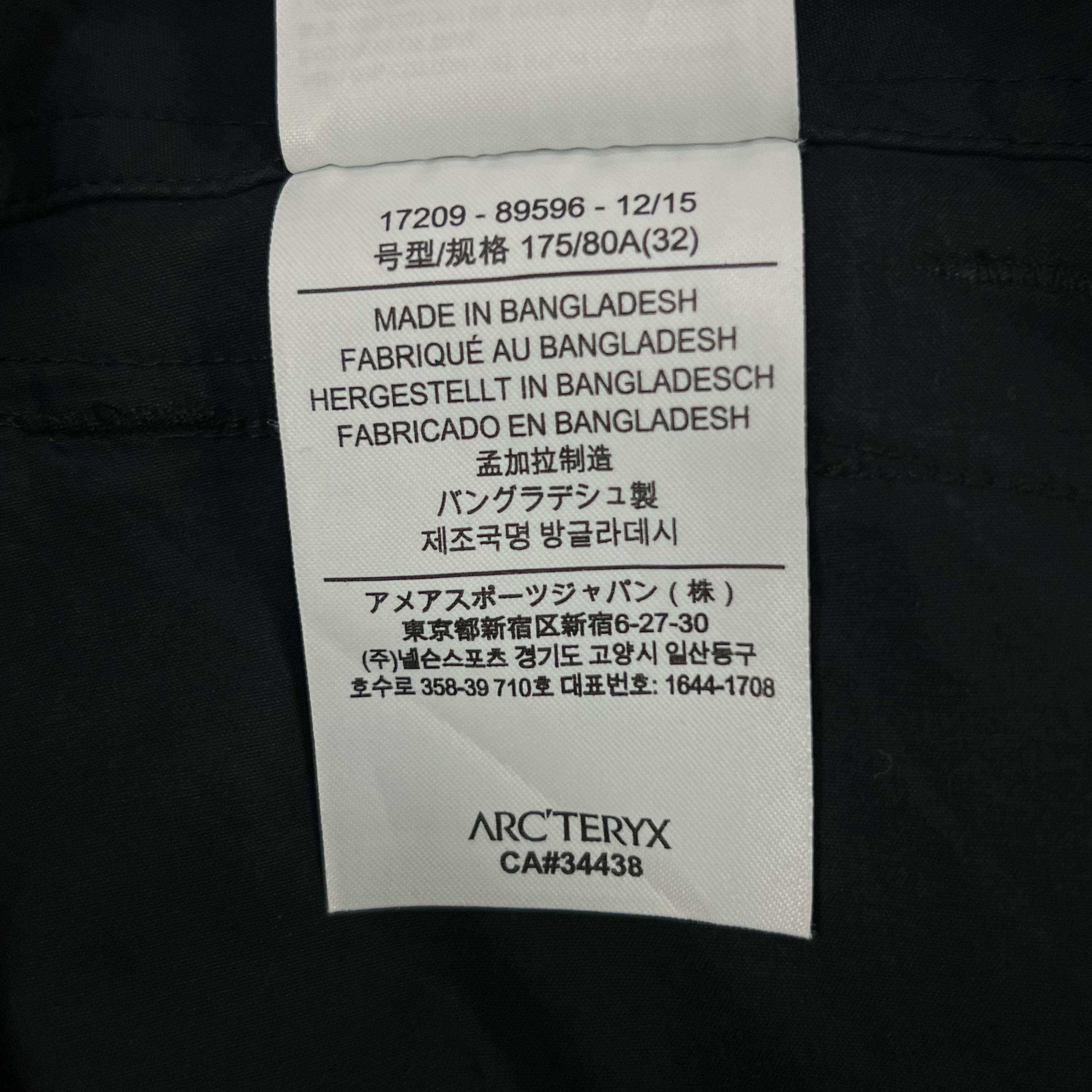 ARC'TERYX STOWE SHORTS