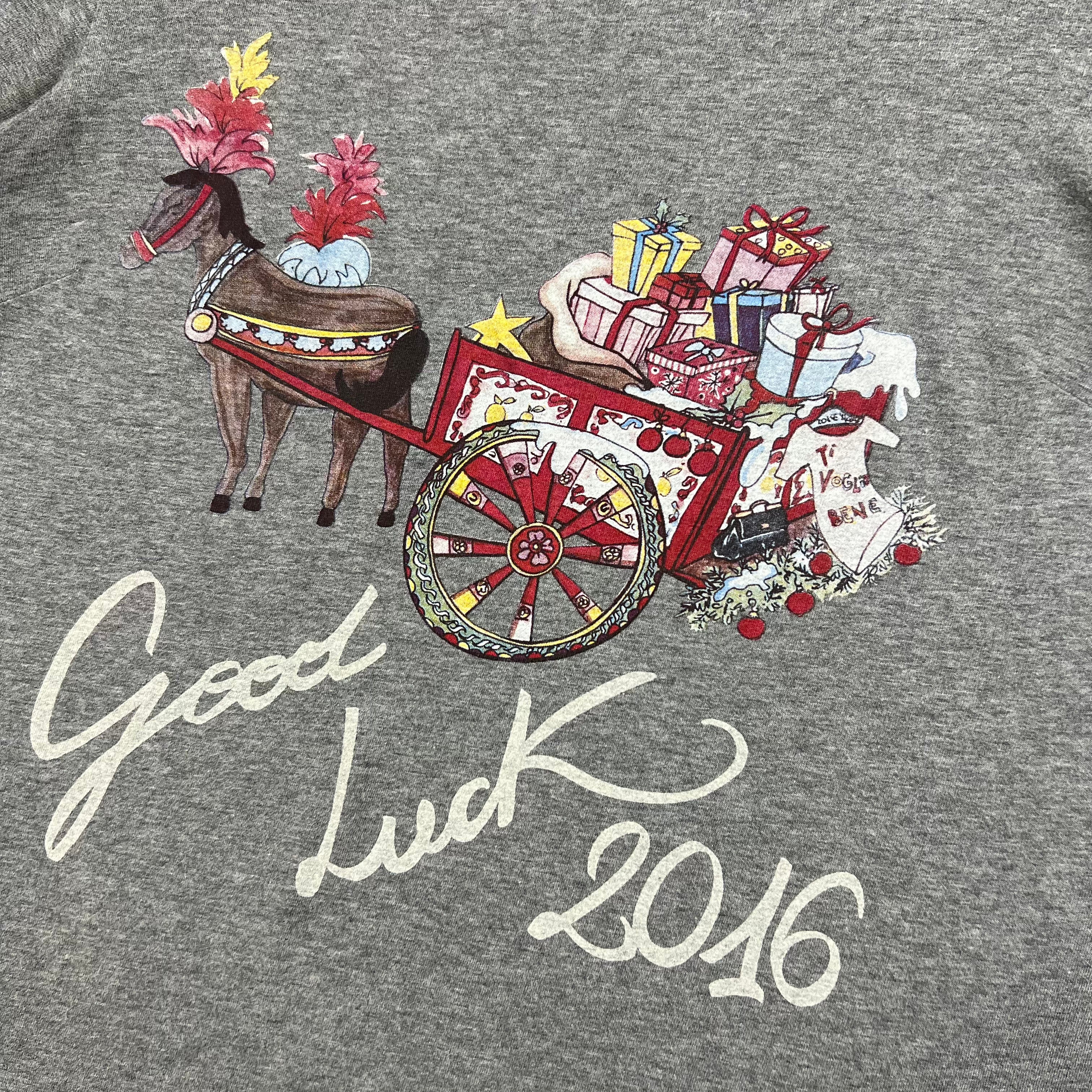 DOLCE & GABBANA HORSE-DRAWN CART TEE
