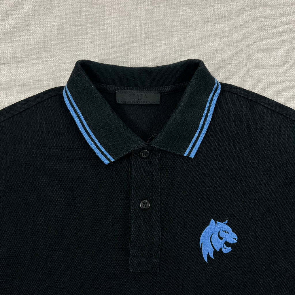 PRADA BLUE LION LOGO P/S