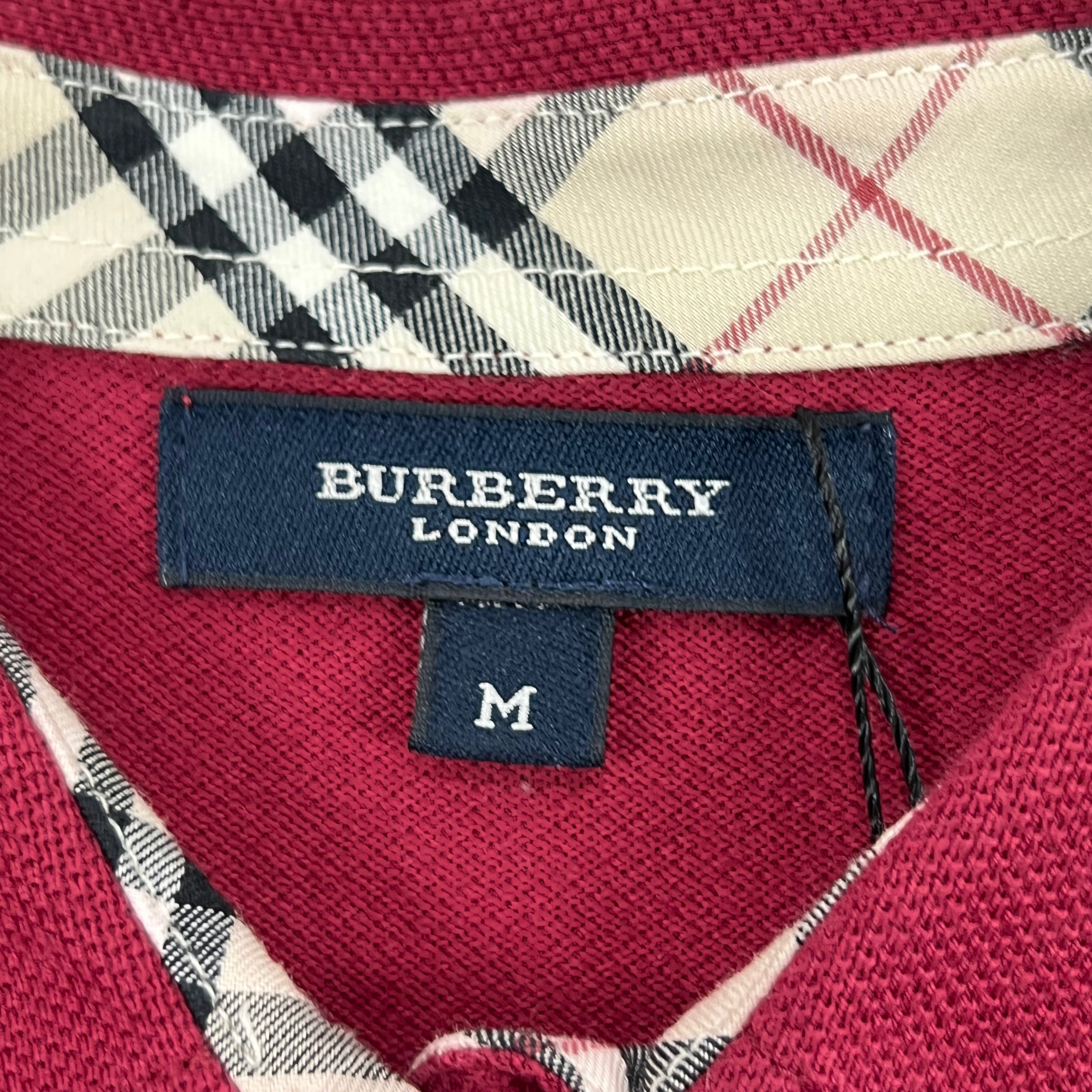 BURBERRY LONDON MAROON P/S