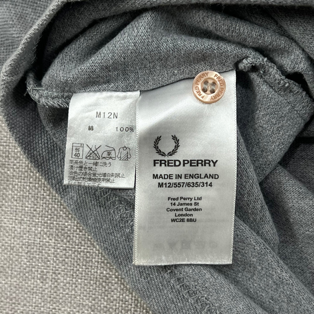 FREDPERRY TWIN-TIPPED COLLAR AND SCUFFS P/S