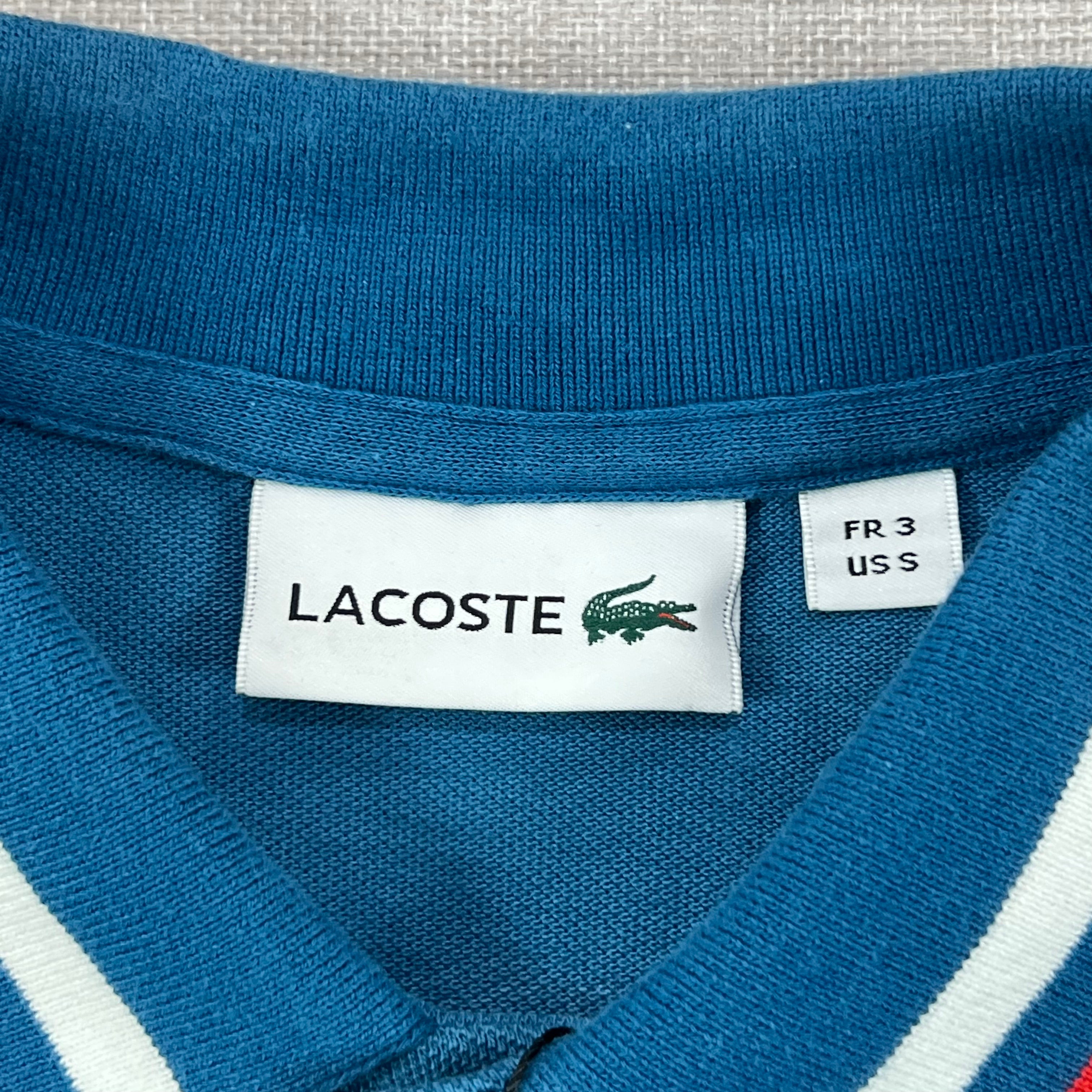 LACOSTE POLO SHIRT METHYLENE BLUE