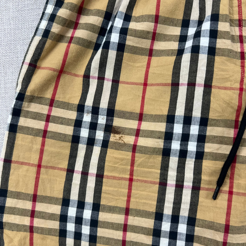 BURBERRY VINTAGE CHECK SWIM SHORT