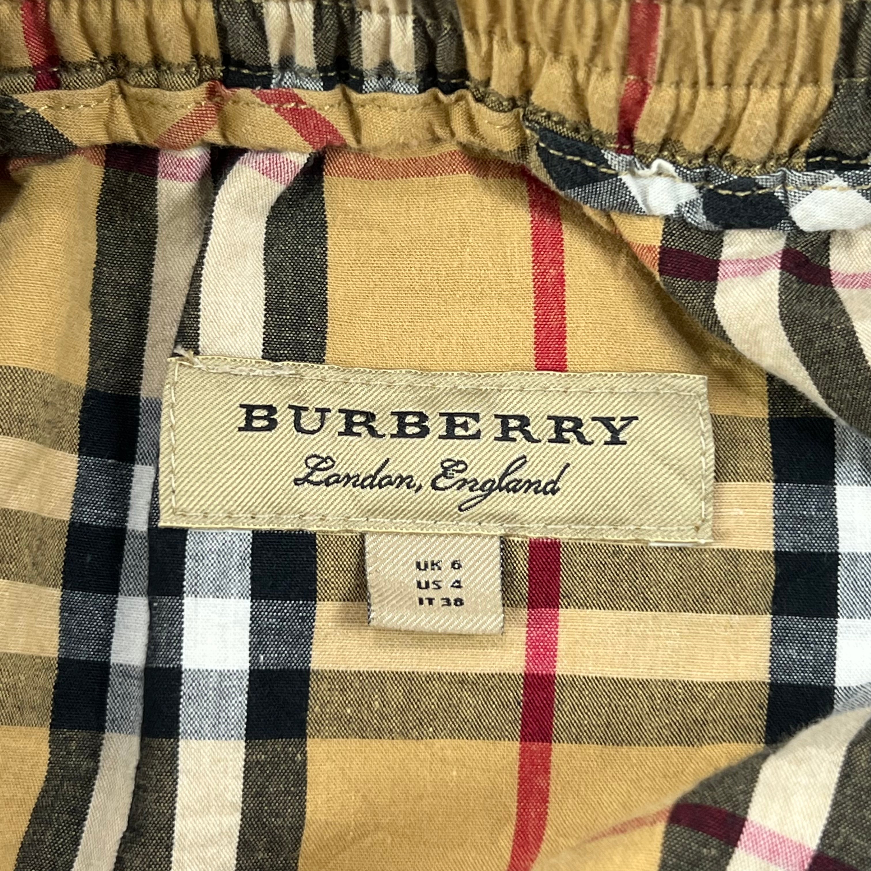 BURBERRY VINTAGE CHECK SWIM SHORT