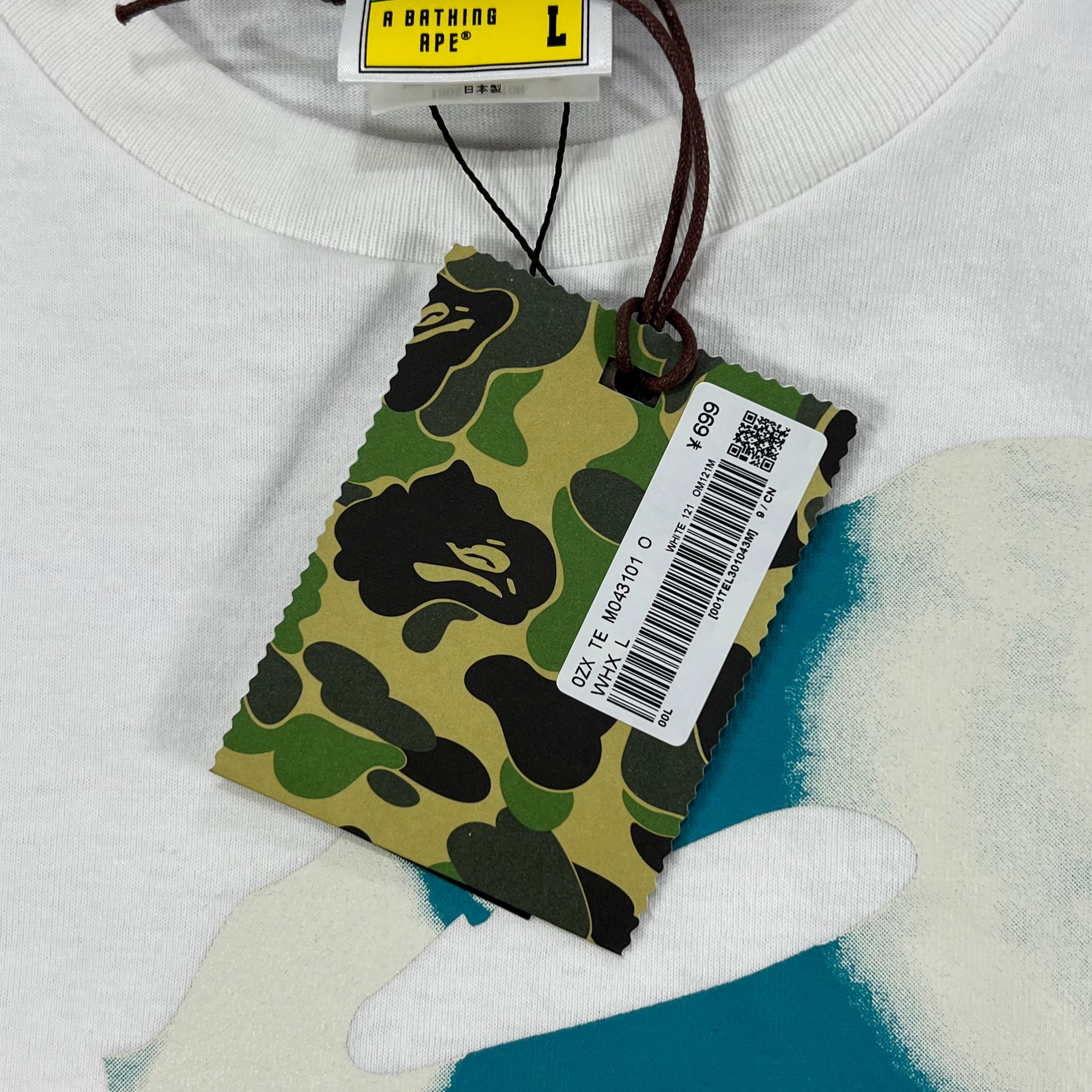 BAPE TIE DYE TWIST TEE
