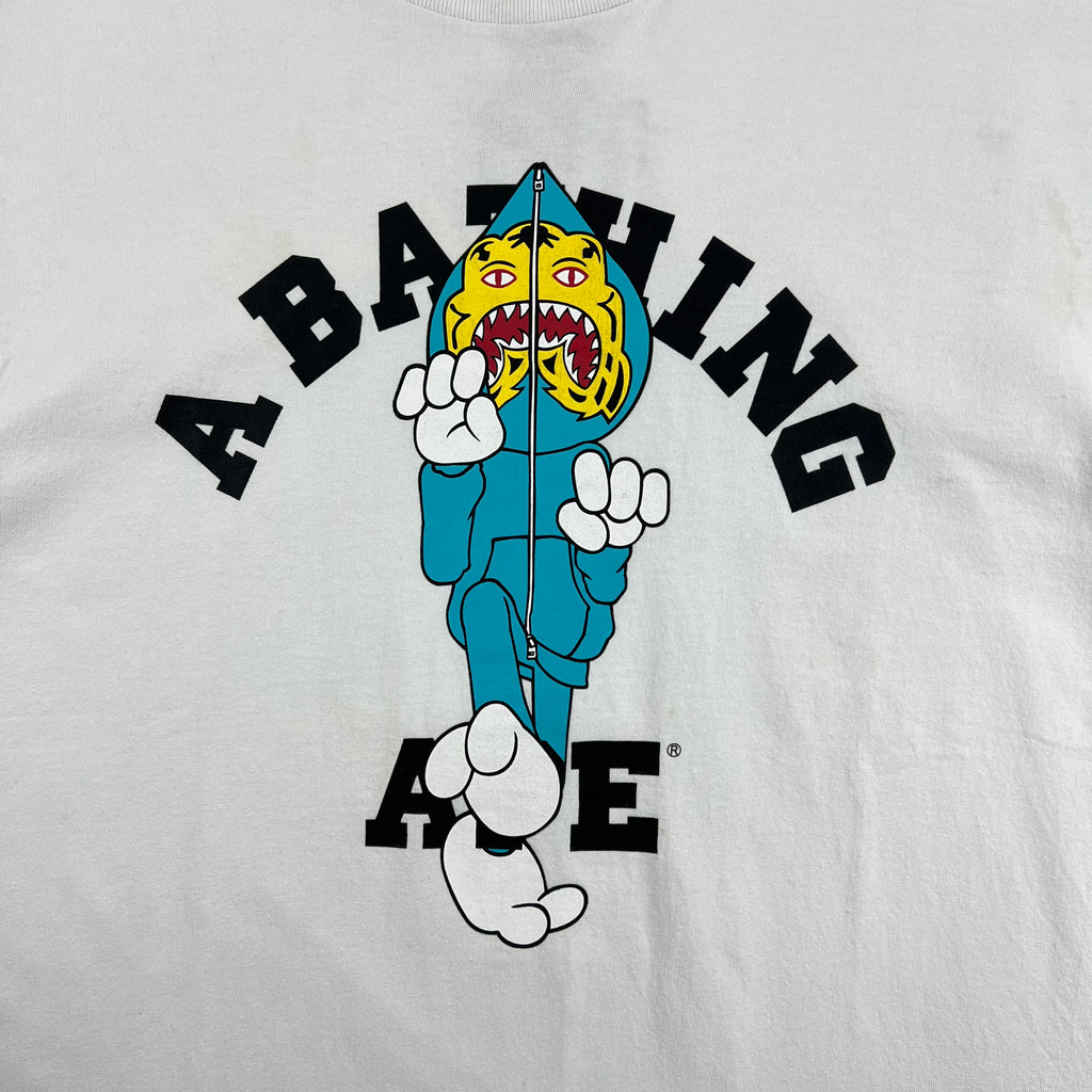 BAPE TIGER MILO COLLEGE TEE