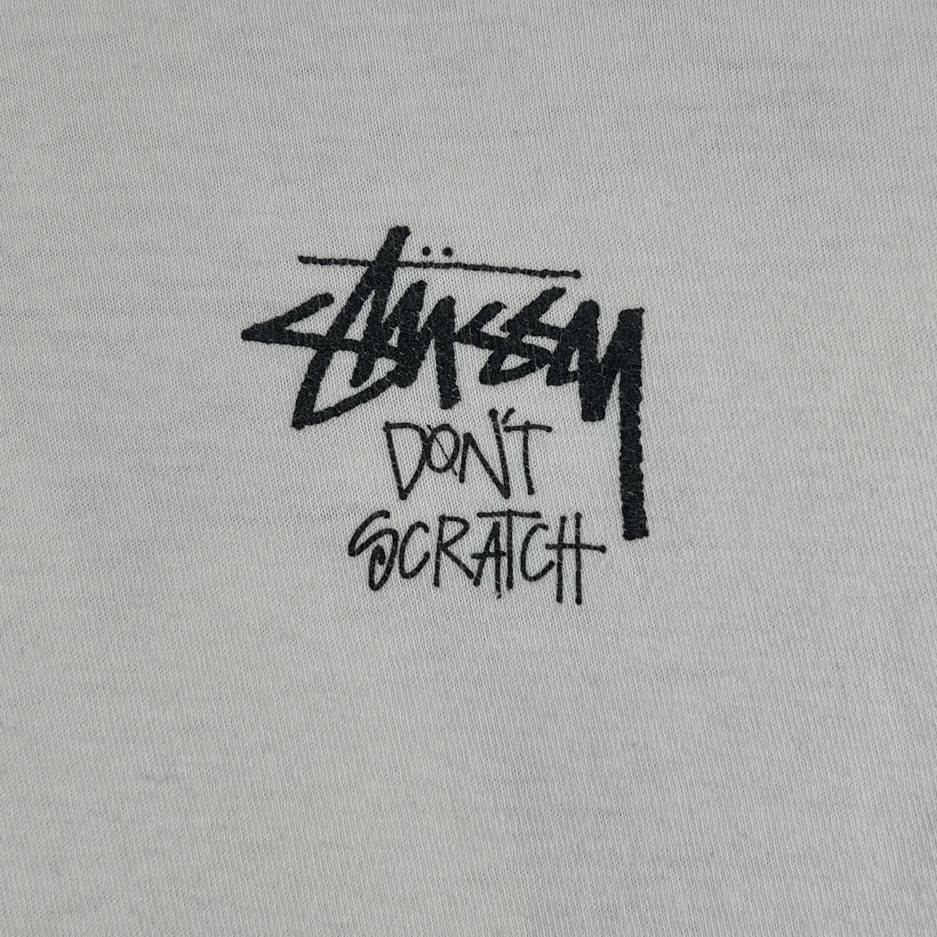 STUSSY "DON'T SCRATCH" TEE