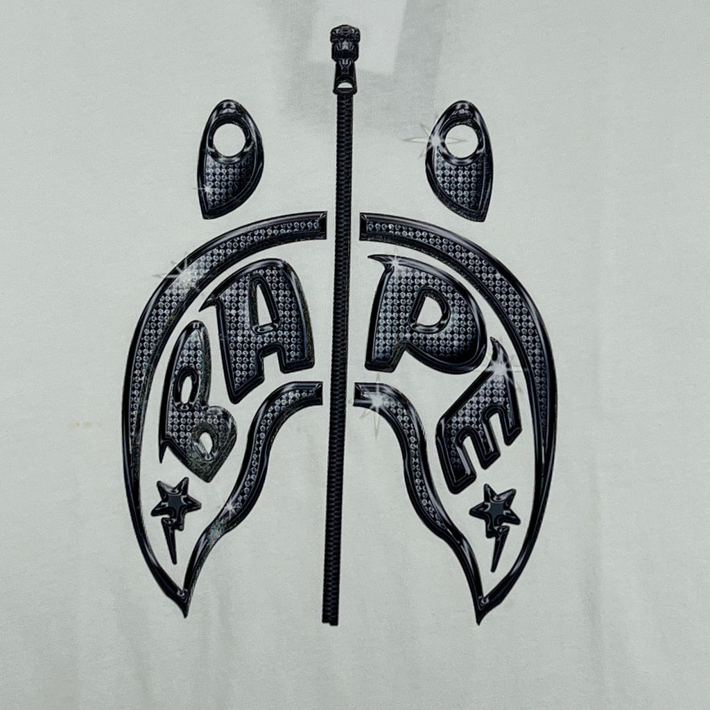 BAPE MAD SHARK PHOTO PRINT RELAXED FIT TEE
