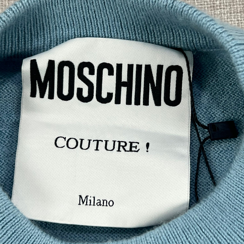 MOSCHINO "MY LITTLE PONY" INTARSIA-KNIT SWEATER