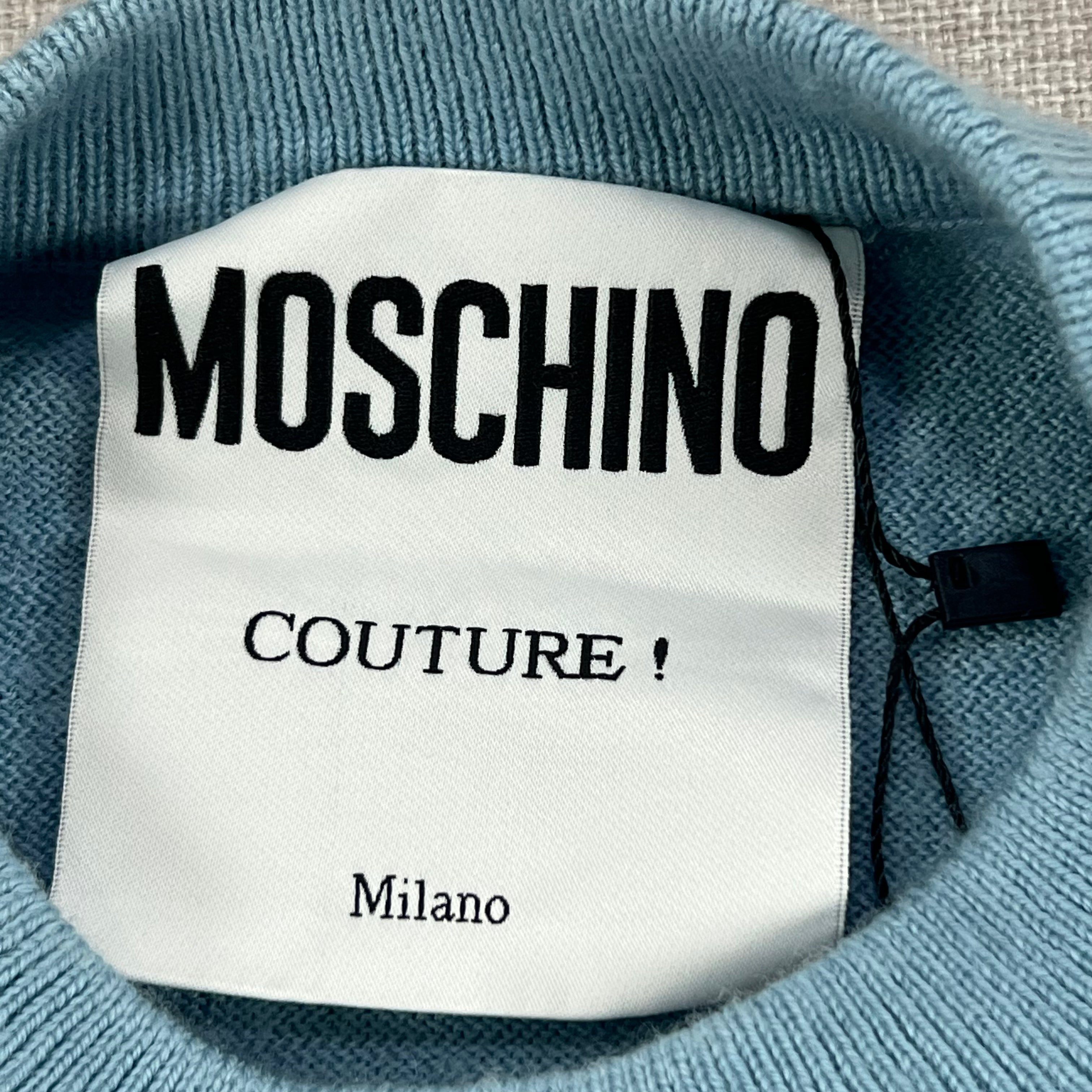 MOSCHINO "MY LITTLE PONY" INTARSIA-KNIT SWEATER