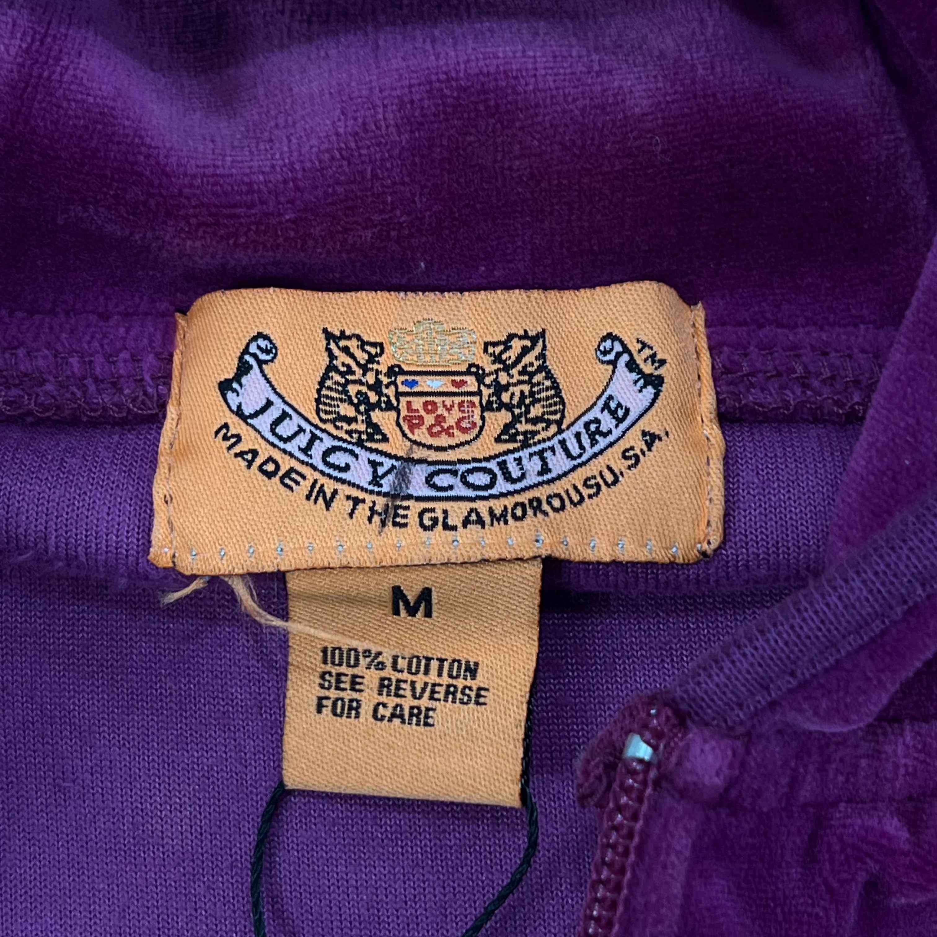 JUICY COUTURE VELOUR HOODIE