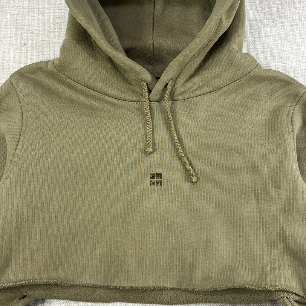GIVENCHY CROPPED HOODIE