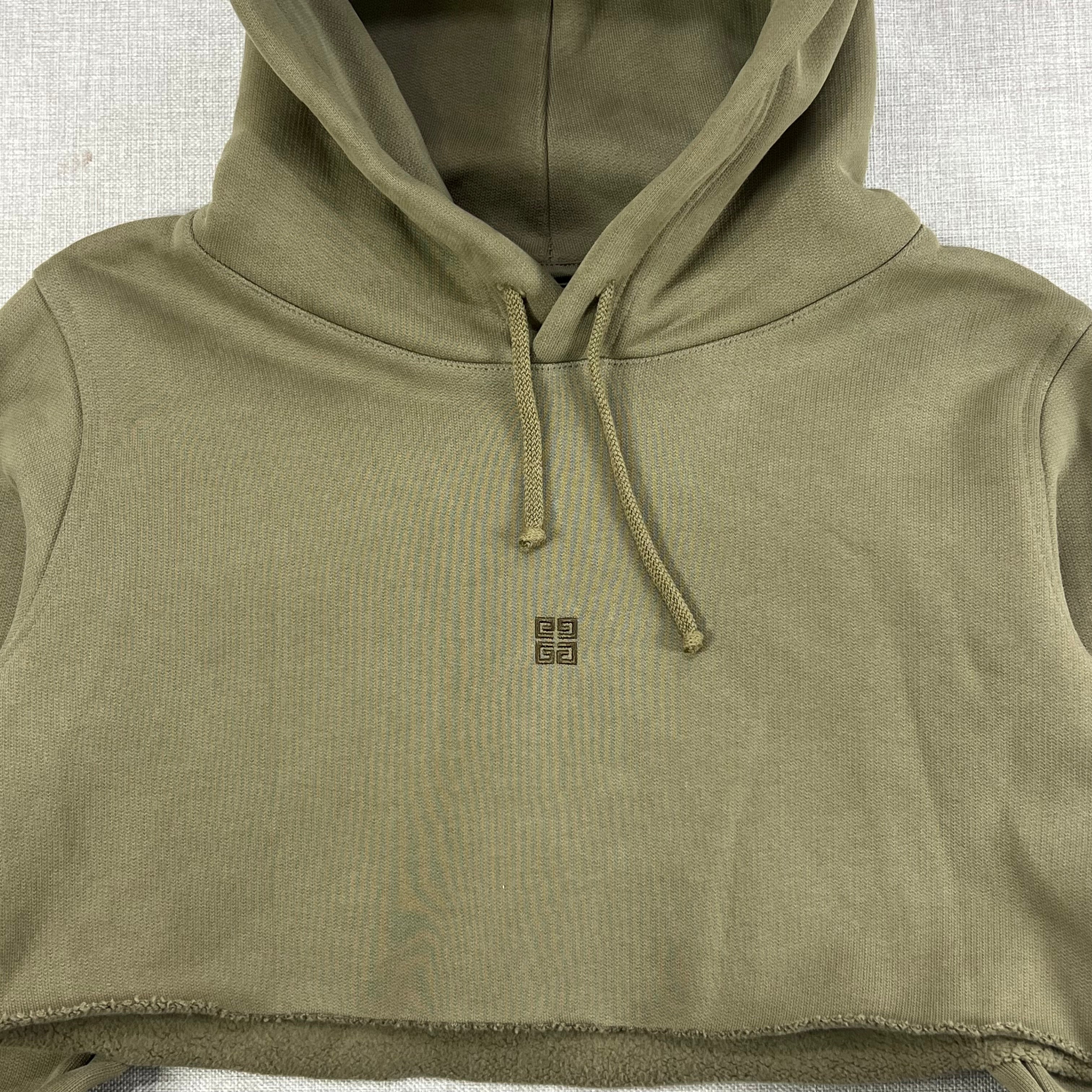 GIVENCHY CROPPED HOODIE