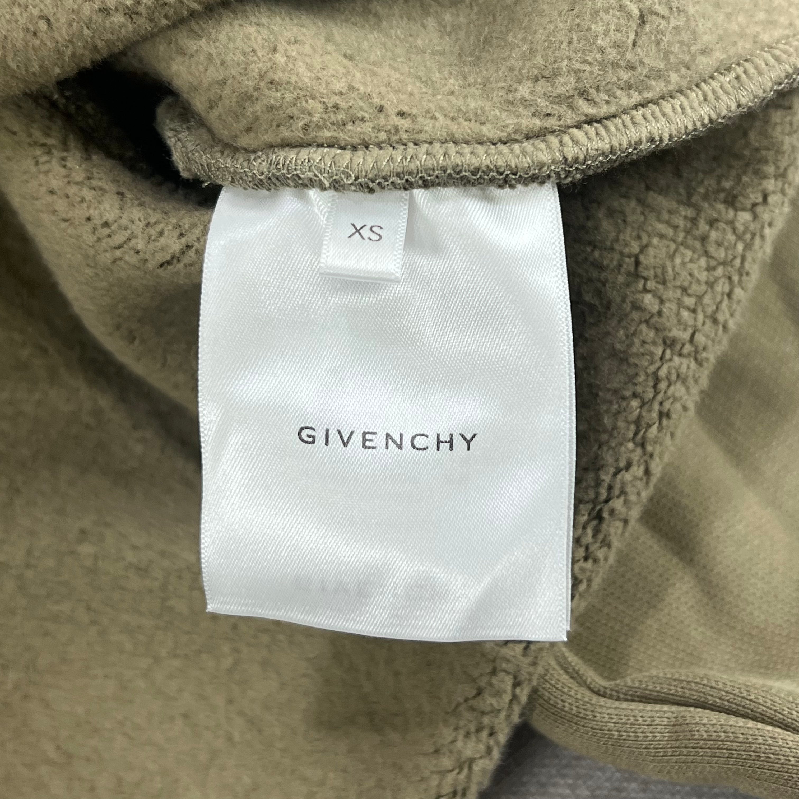 GIVENCHY CROPPED HOODIE
