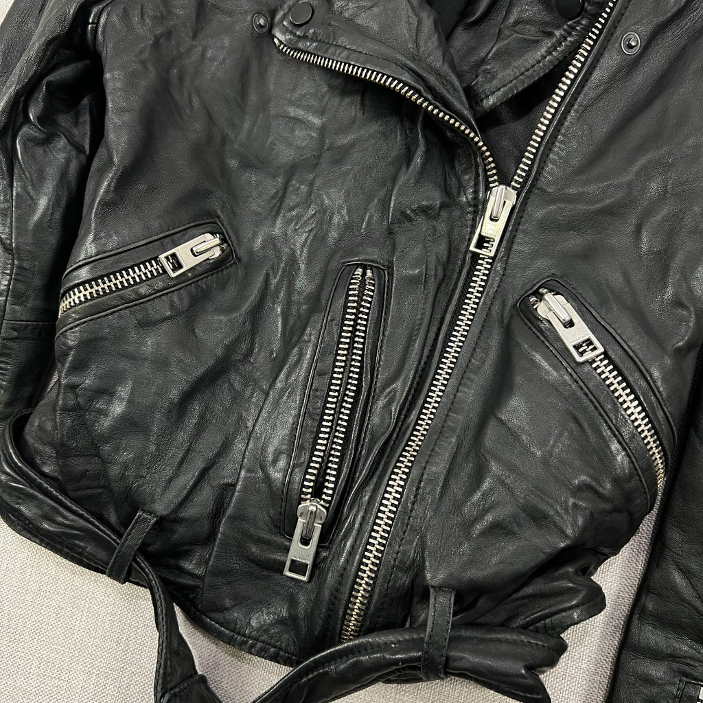 ALL SAINTS BALFERN LEATHER BIKER JACKET